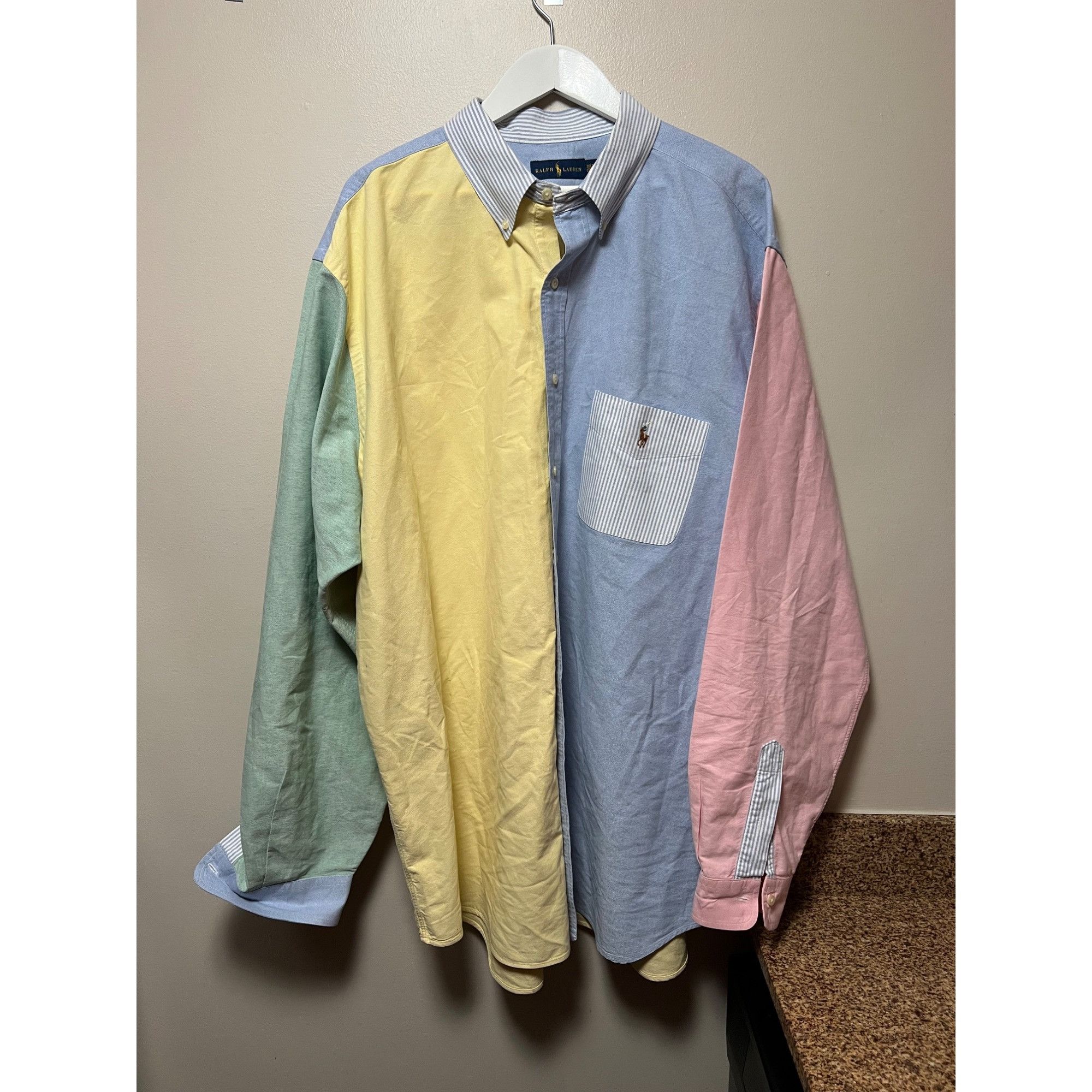 Ralph Lauren Ralph Lauren Long Sleeve Button Up Shirt - Size 3XLT Size US XXL / EU 58 / 5 - 2 Thumbnail