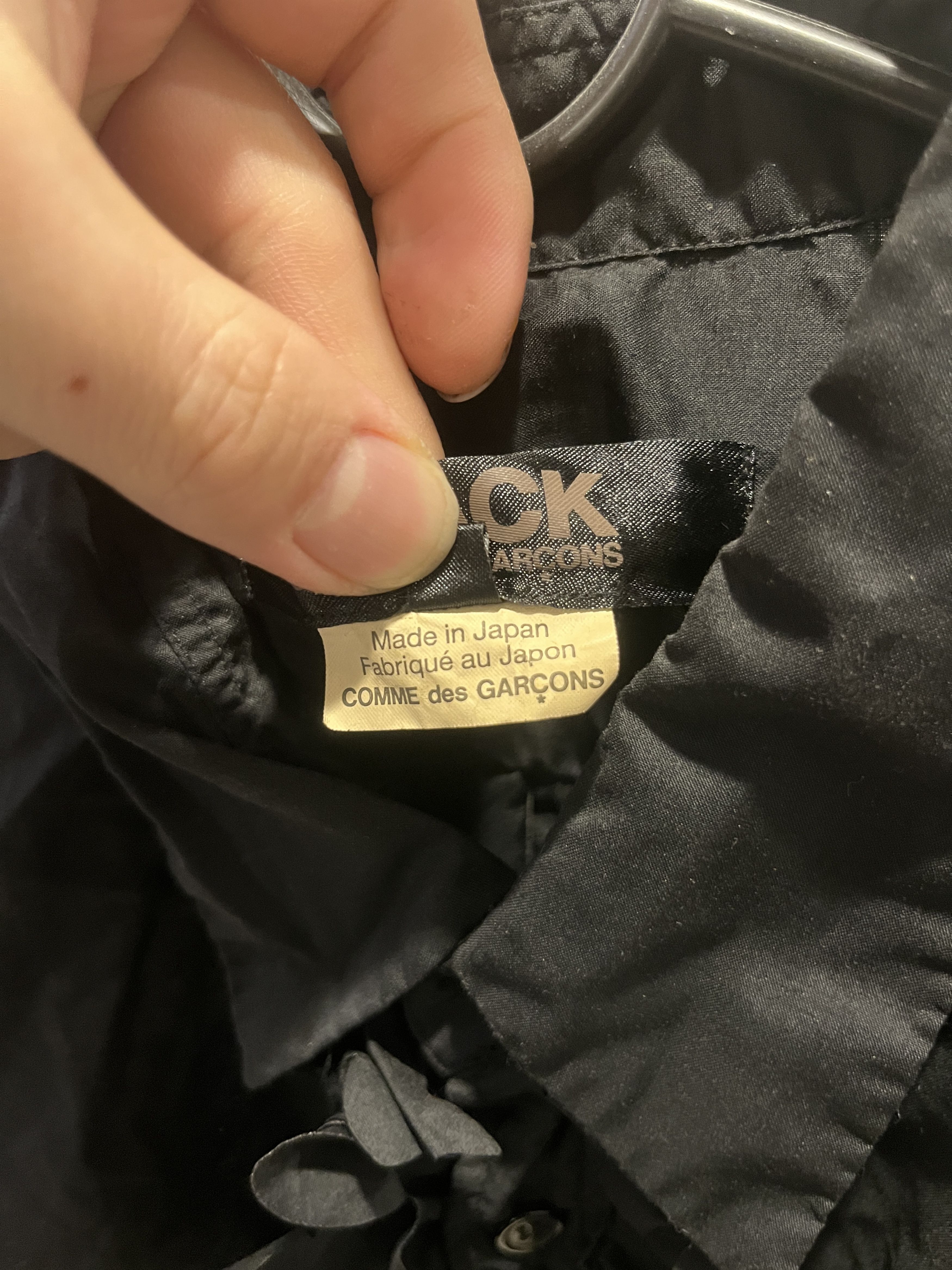 Comme des Garcons Black Comme des Garcones 'Black' Ruffled flower Shirt Size M / US 6-8 / IT 42-44 - 7 Thumbnail