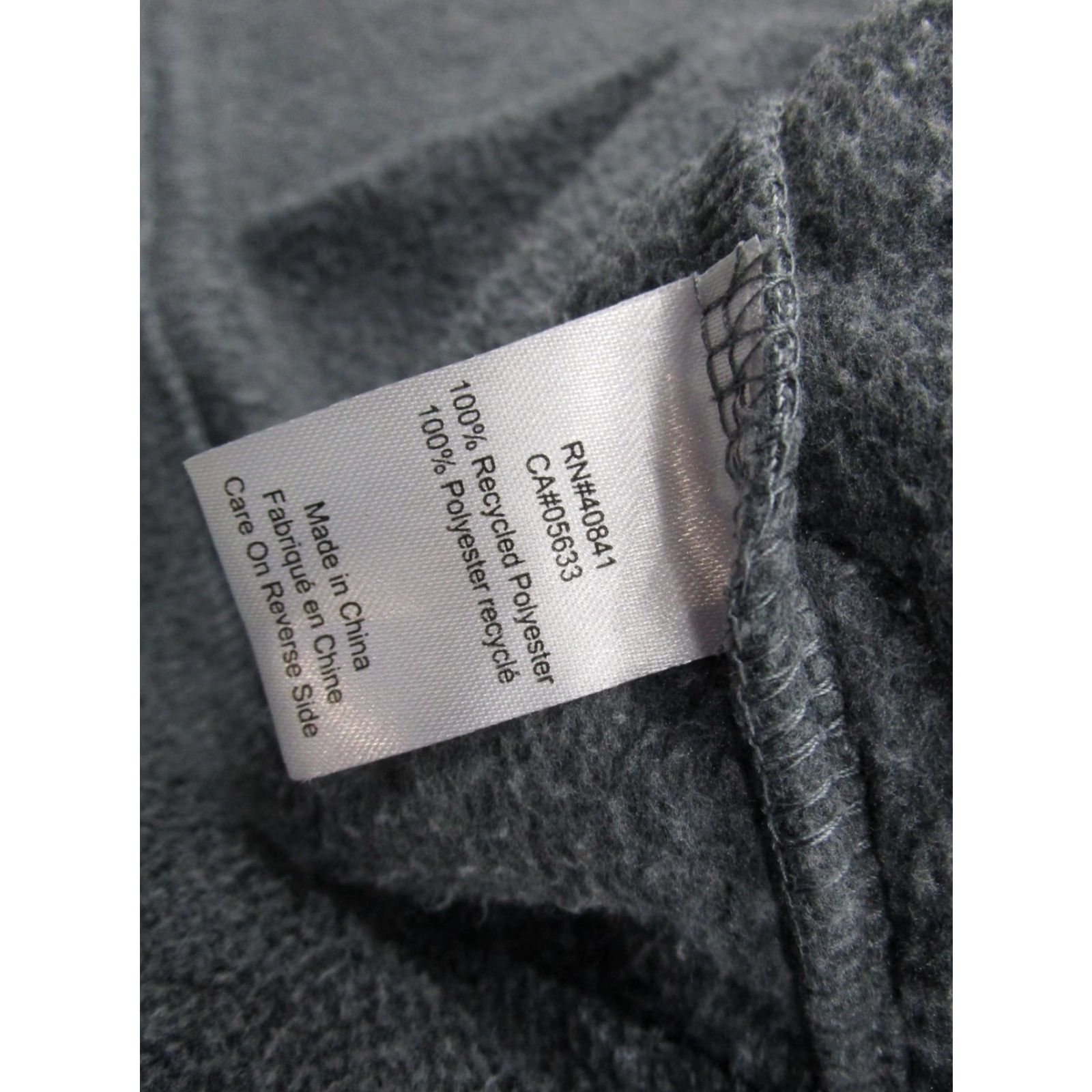 Vintage Aventura Women's Gray Fleece Pullover Collared 1/4 Button Sweater SZ L Recycled Size L / US 10 / IT 46 - 4 Thumbnail