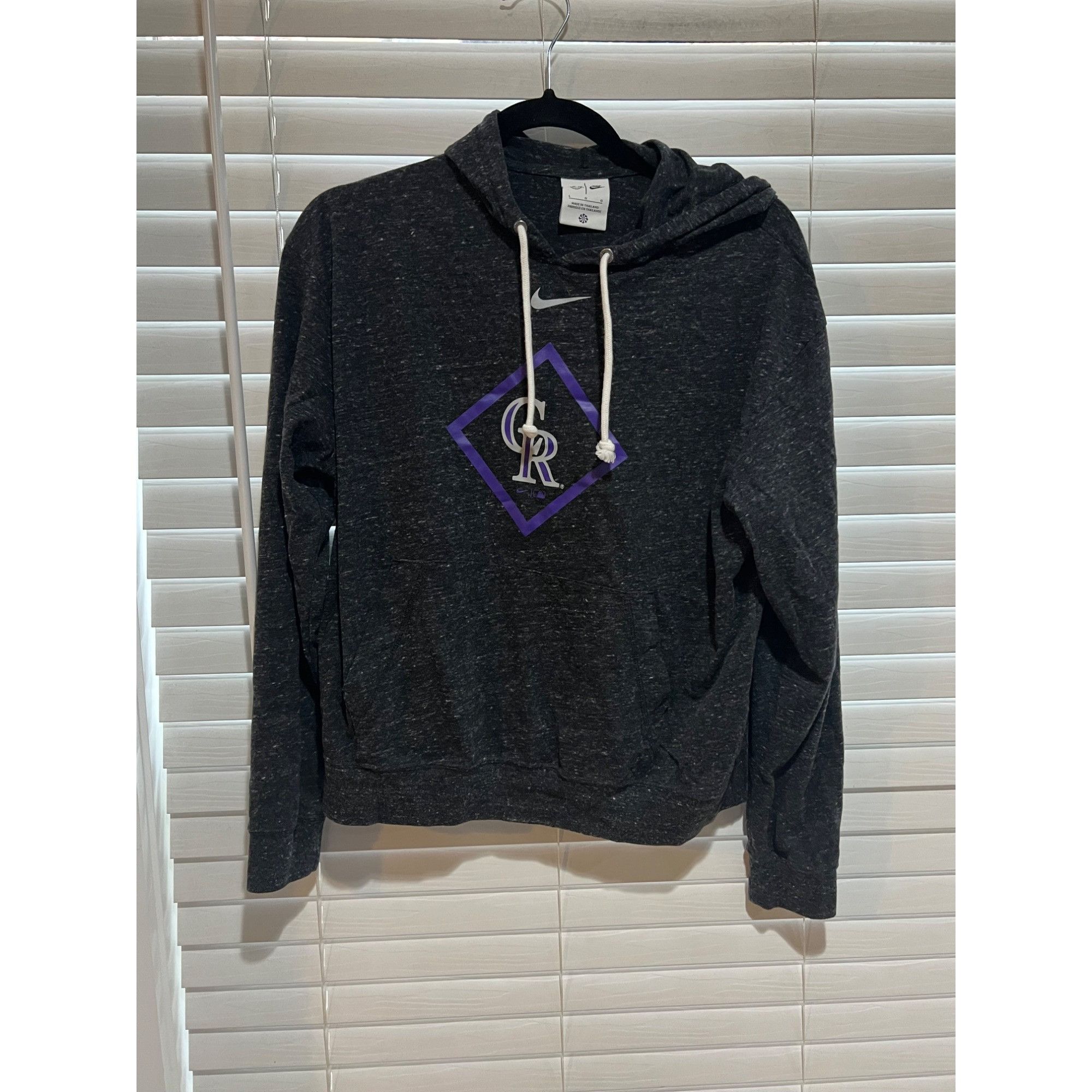 Nike Nike Colorado Rockies Cropped Hoodie - Size L Size L / US 10 / IT 46 - 1 Thumbnail