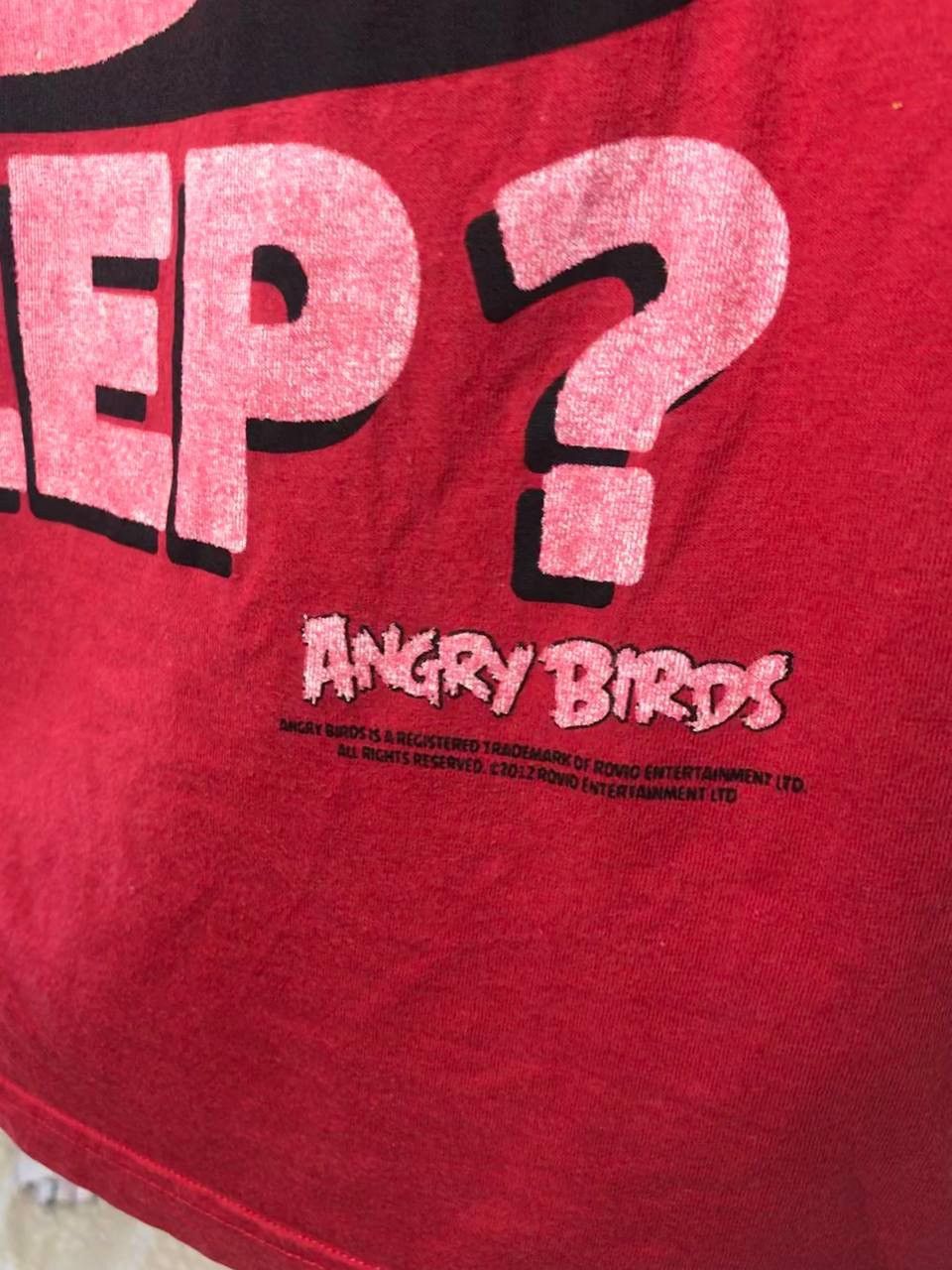 Playstation 🔥 Angry Birds 2012 Rovio Vintage Game T Shirt Android Apple Size US M / EU 48-50 / 2 - 7 Thumbnail