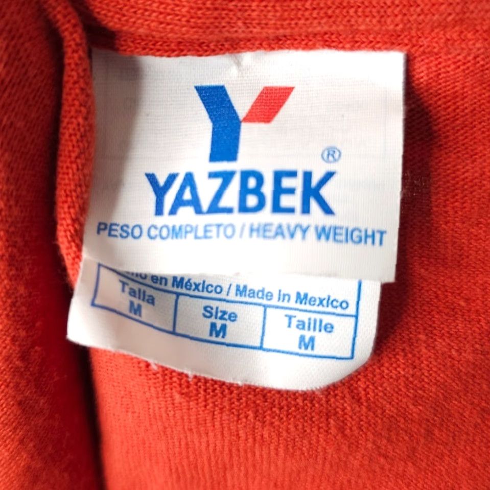 Vintage Yazbak Puerto Vallarta T Shirt Mens Medium Orange Travel Destination Souvenir Tee Size US M / EU 48-50 / 2 - 5 Thumbnail