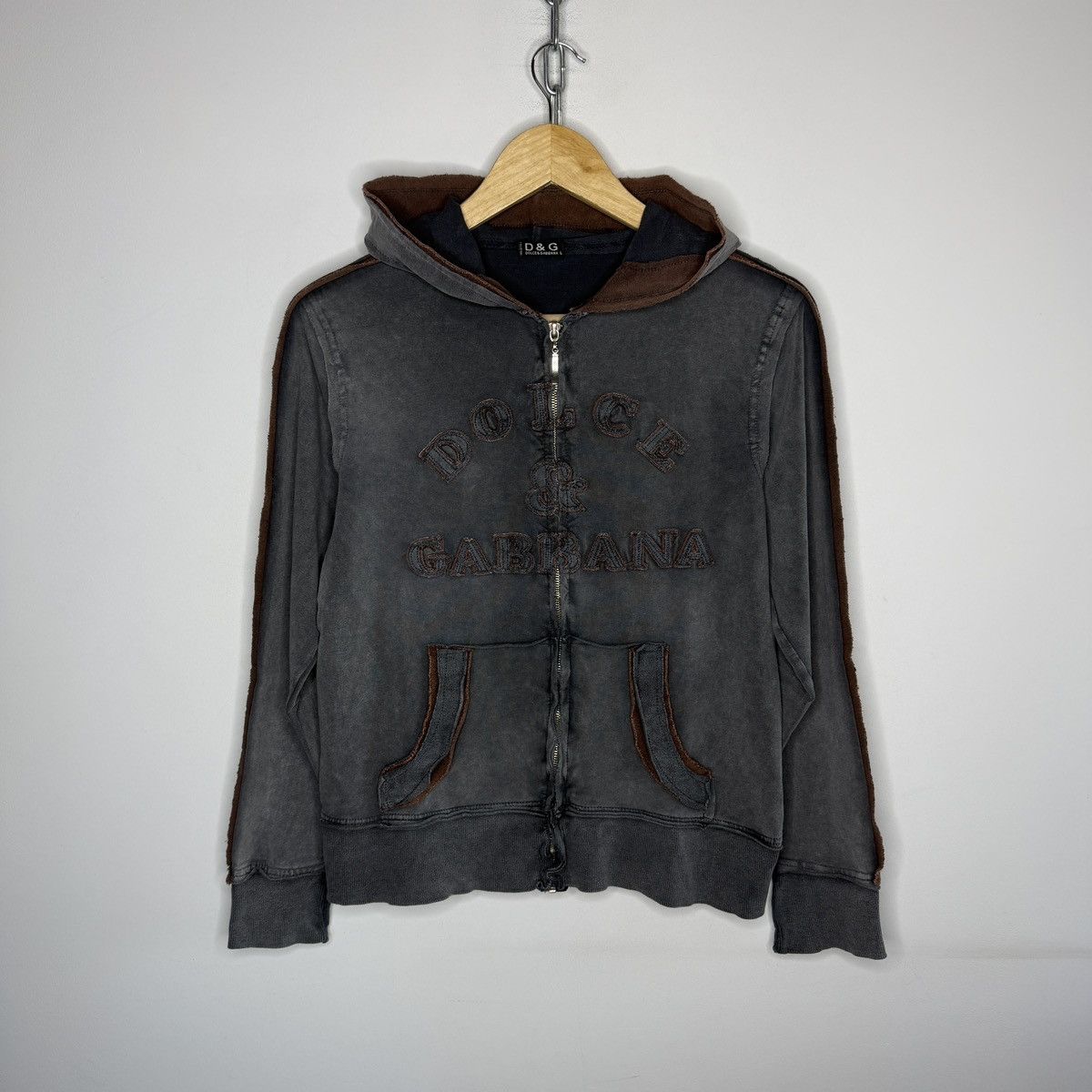 Dolce & Gabbana × Vintage Y2K vintage dolce & gabbana zip up