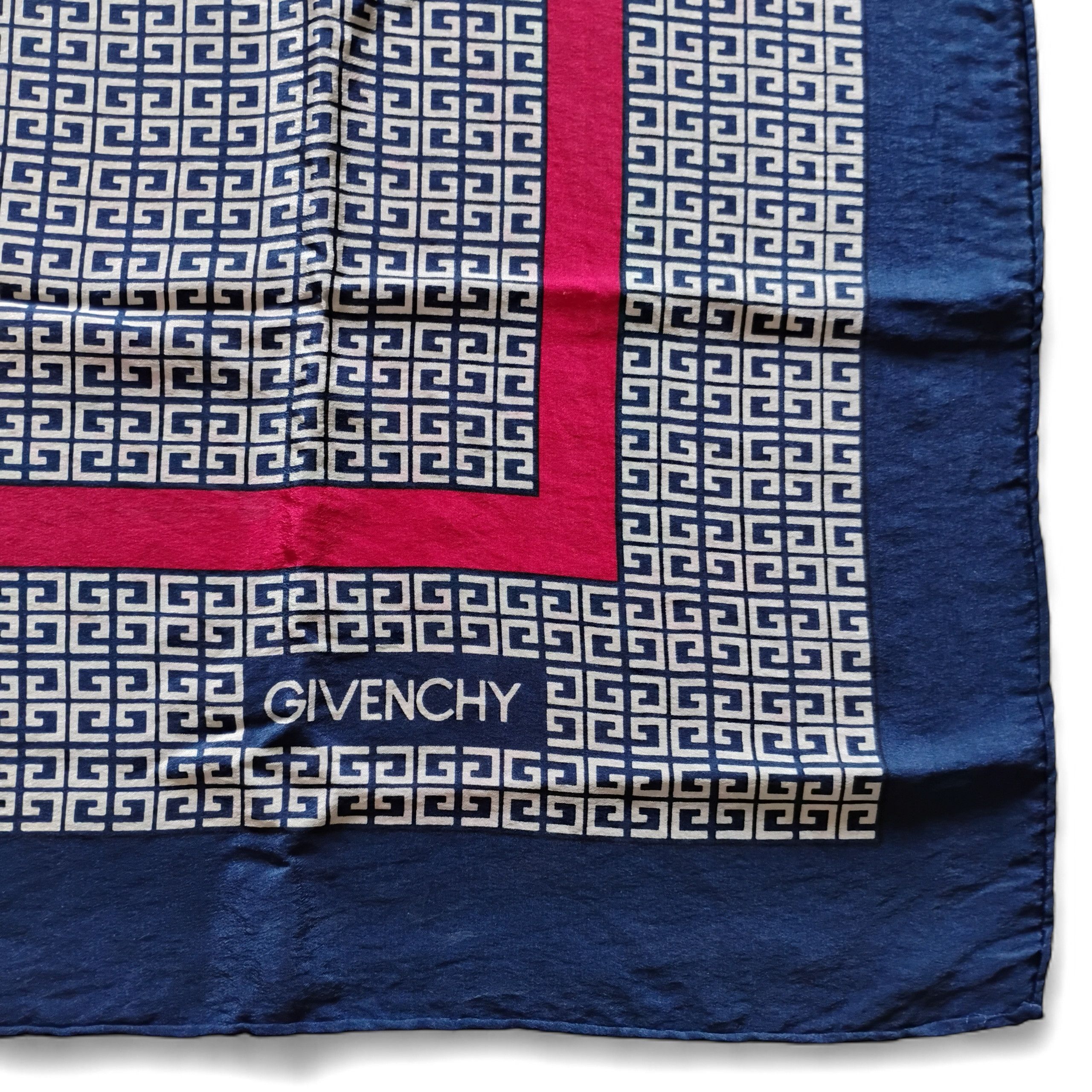 Givenchy Givenchy Monogram Silk Scarf Size ONE SIZE - 2 Thumbnail