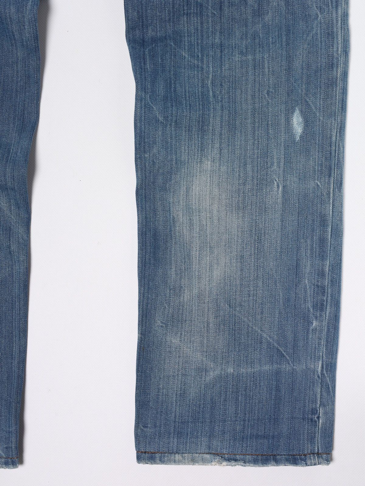 Dolce & Gabbana Dolce Gabbana Fade Denim Pants Blue Jeans Metal Logo Washed Size US 34 / EU 50 - 14 Thumbnail