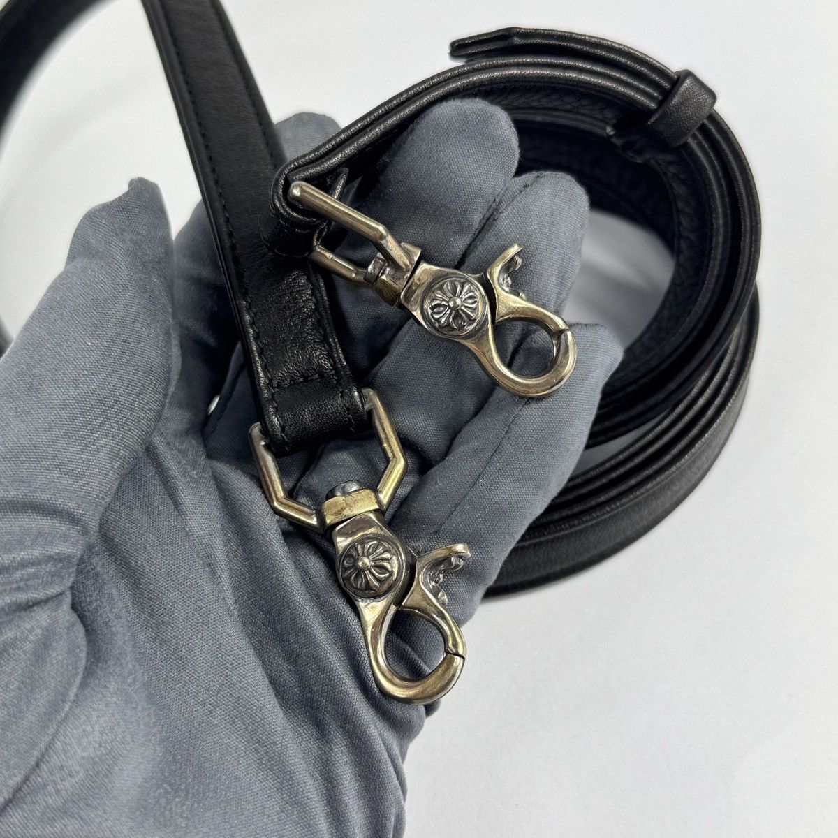 Chrome Hearts Chrome Hearts - Leather Cross Body Transparent Bag Size ONE SIZE - 10 Thumbnail