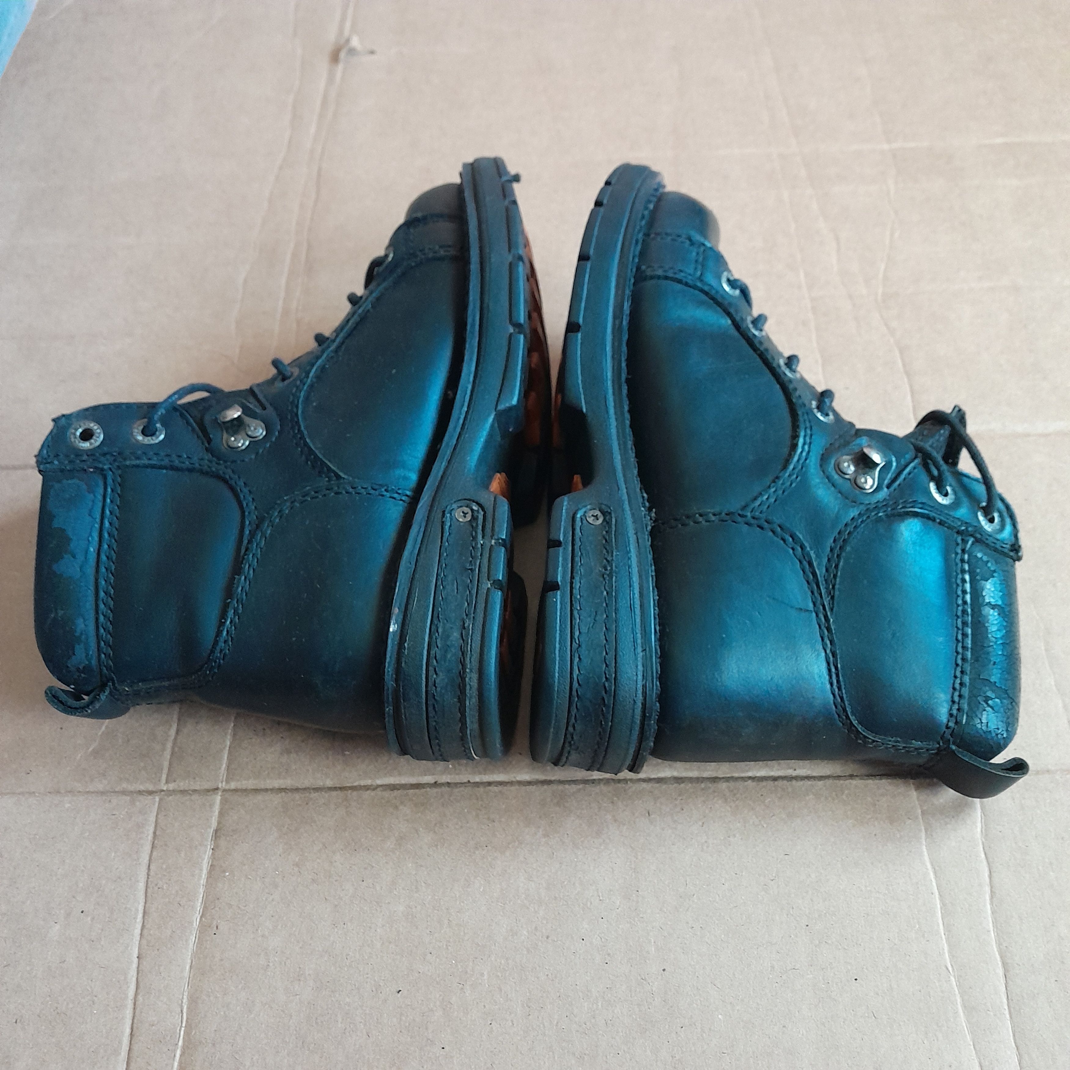 Harley Davidson Vintage Harley-Davidson Women’s Black Boots Size US 6 / IT 36 - 6 Thumbnail