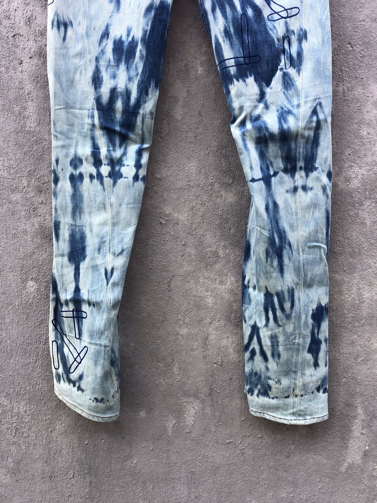 Levi's Vintage Levi’s Engineered Y2k Acid Wash Jeans Size US 29 - 5 Thumbnail