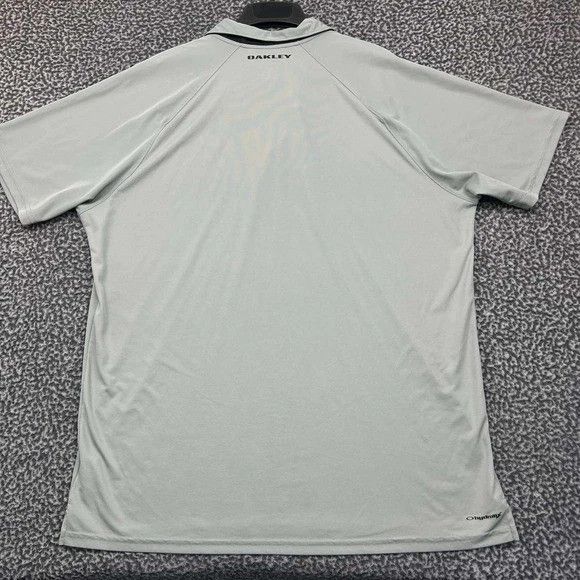 Oakley Oakley Golf Polo Shirt Men Gray Regular Fit Collared 2XL Size US XXL / EU 58 / 5 - 2 Thumbnail