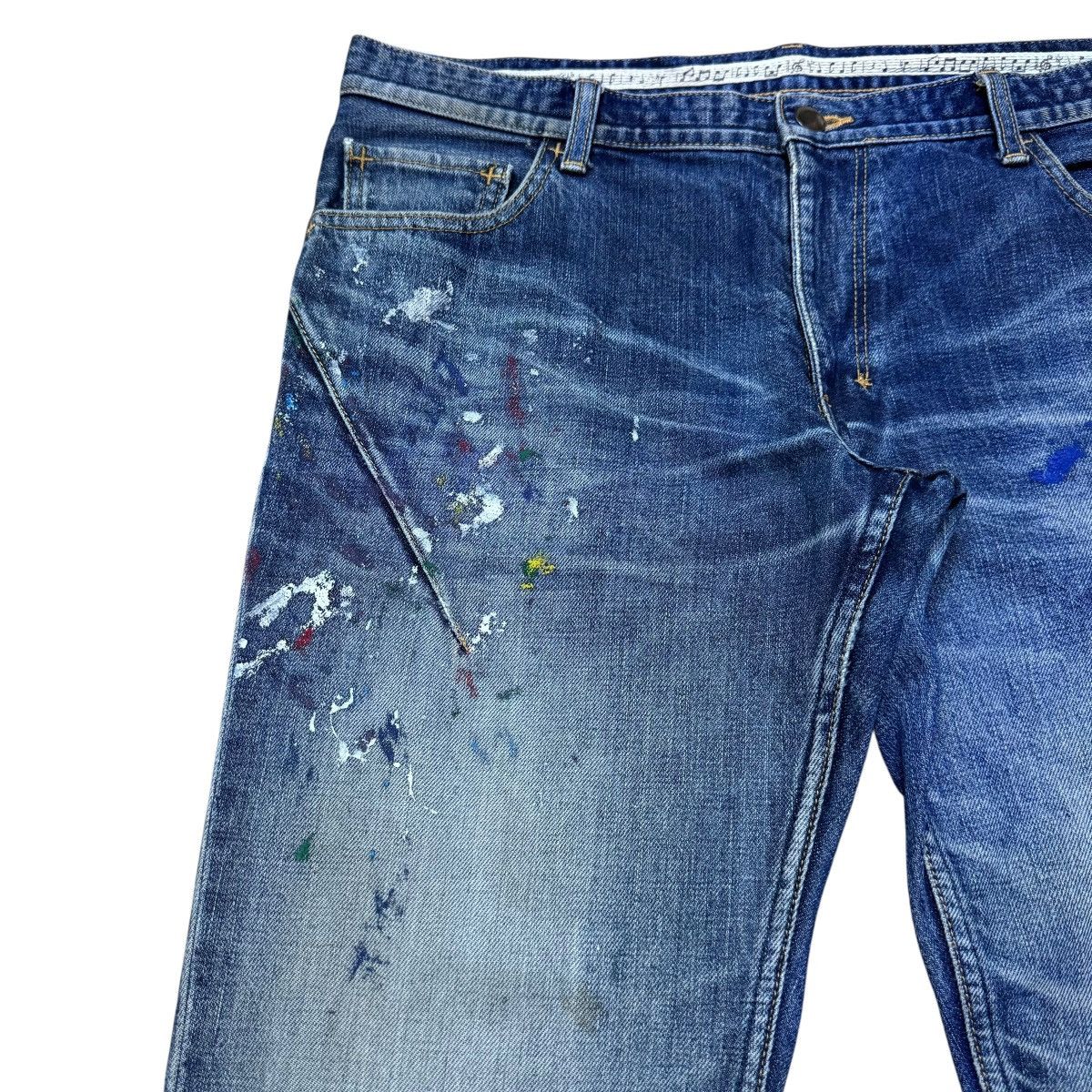 Number (N)ine Number Nine Denim Painter Jeans Grunge Size US 34 / EU 50 - 4 Thumbnail