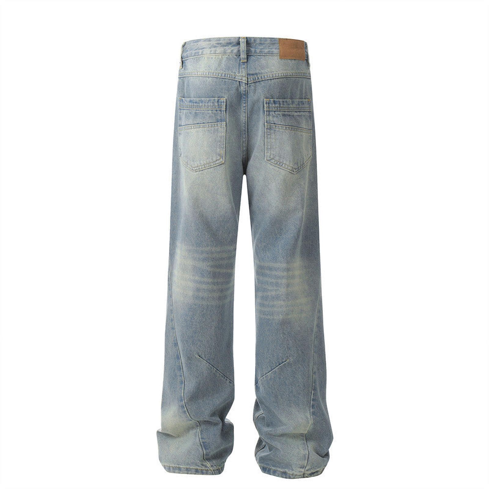 Jean Baggy Washed Jeans - Vintage Loose Size US 30 / EU 46 - 5 Thumbnail