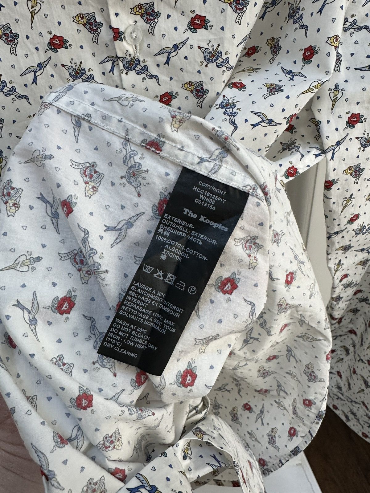 The Kooples Tattoo Flash LS Shirt Size US S / EU 44-46 / 1 - 6 Thumbnail