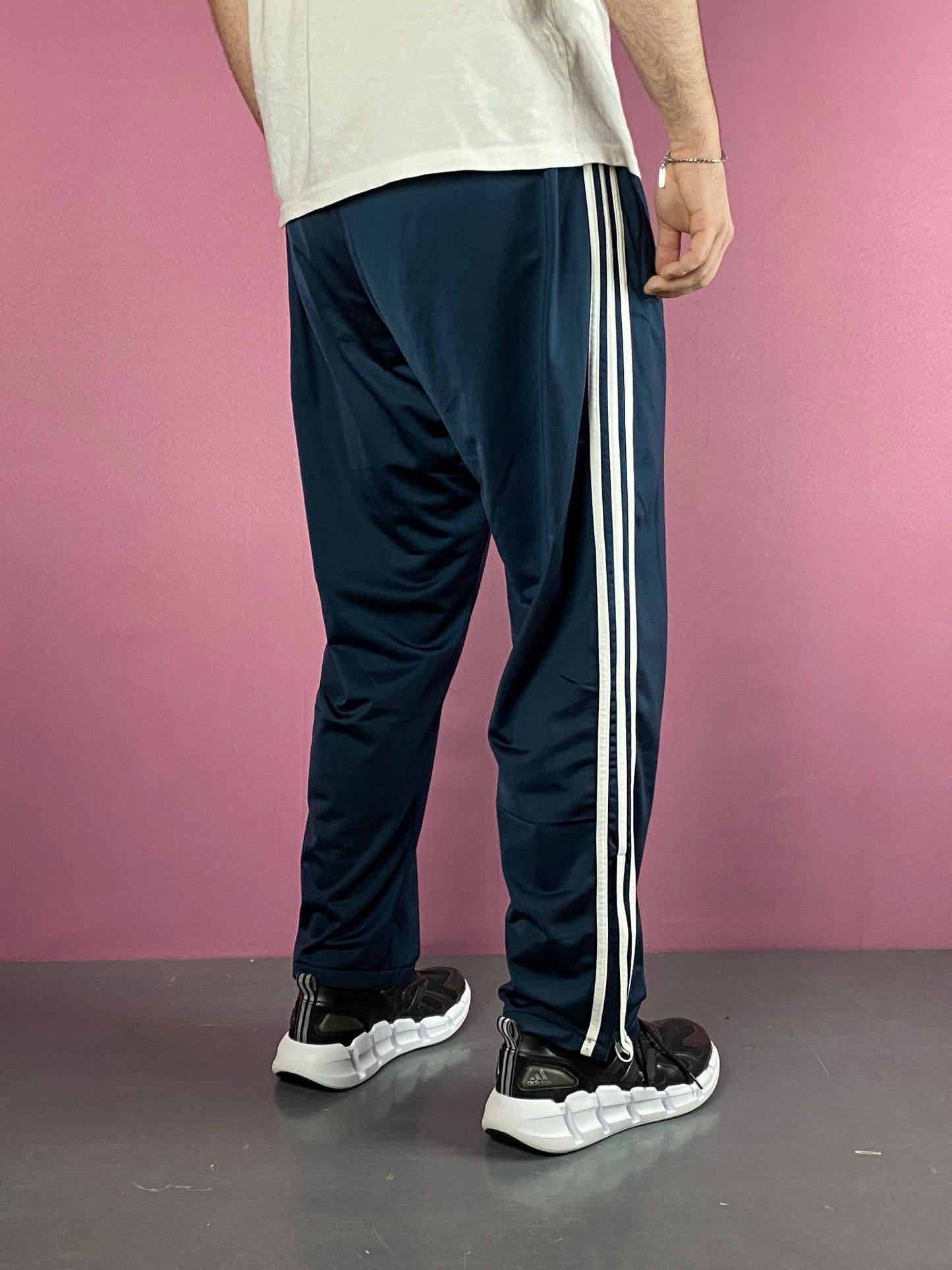 Adidas × Vintage Adidas Vintage Men's Side Striped Track Pants - L Size US 32 / EU 48 - 4 Thumbnail