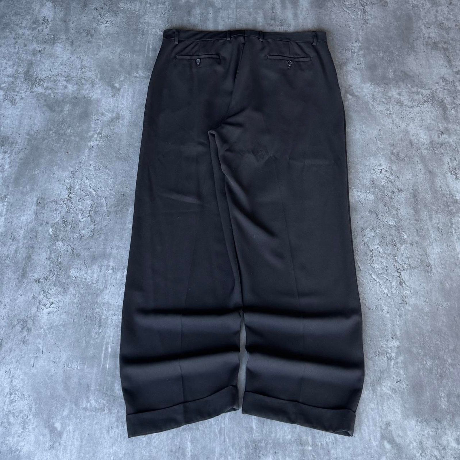 JNCO × Vintage Vintage Y2K Black Grunge Opium Essential Golf Dress Pants Size US 38 / EU 54 - 2 Thumbnail