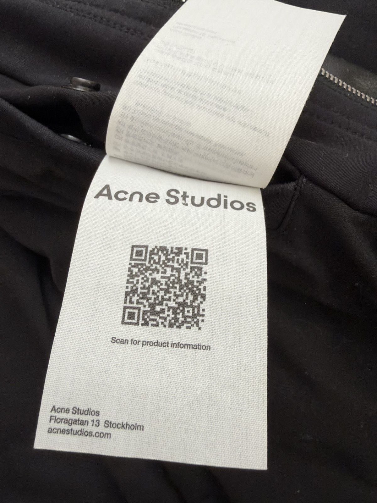 Acne Studios Acne Studios Twill Bomber Jacket Size US S / EU 44-46 / 1 - 7 Thumbnail