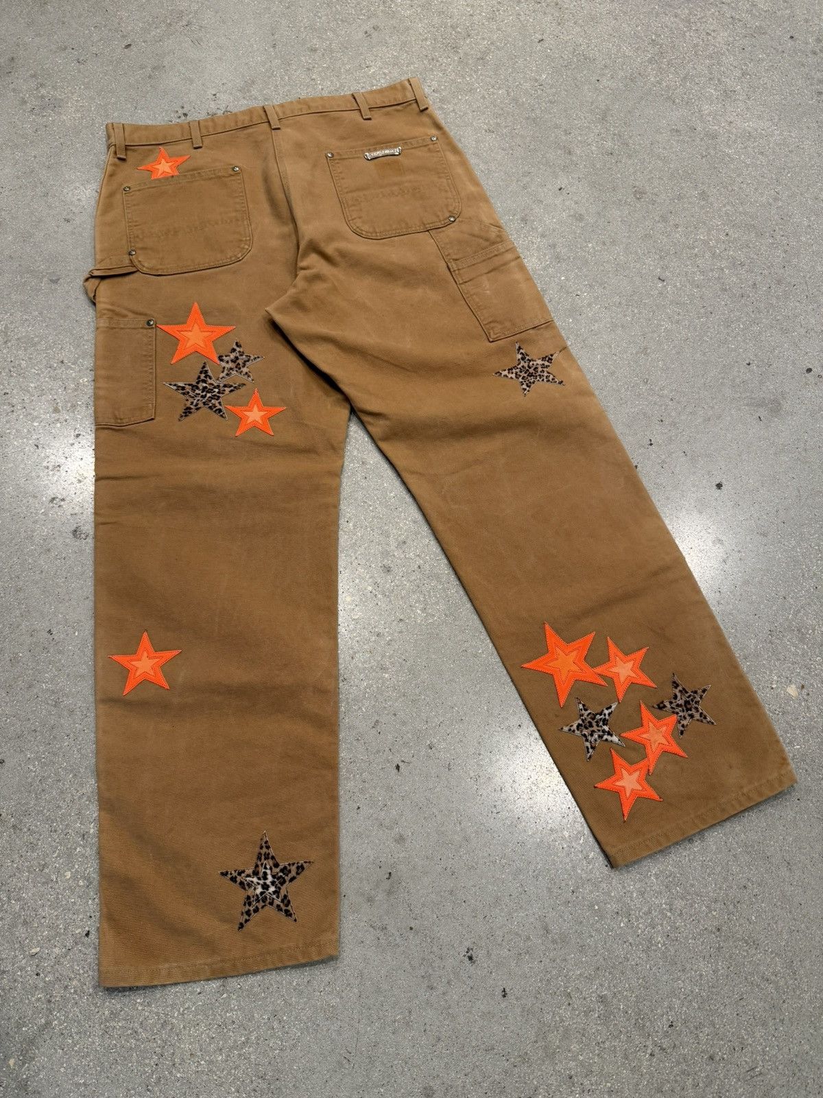 Chrome Hearts Chrome Hearts Star Parch Carhartt Double Knee Pants Size US 38 / EU 54 - 12 Thumbnail