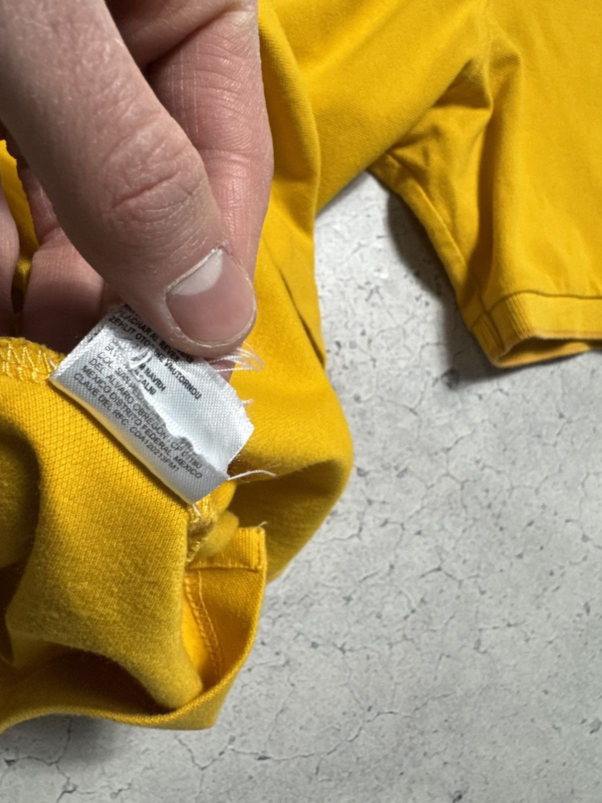 La Martina La Martina Big Logo #3 Polo Shirt Size XL Yellow Size US XL / EU 56 / 4 - 9 Thumbnail