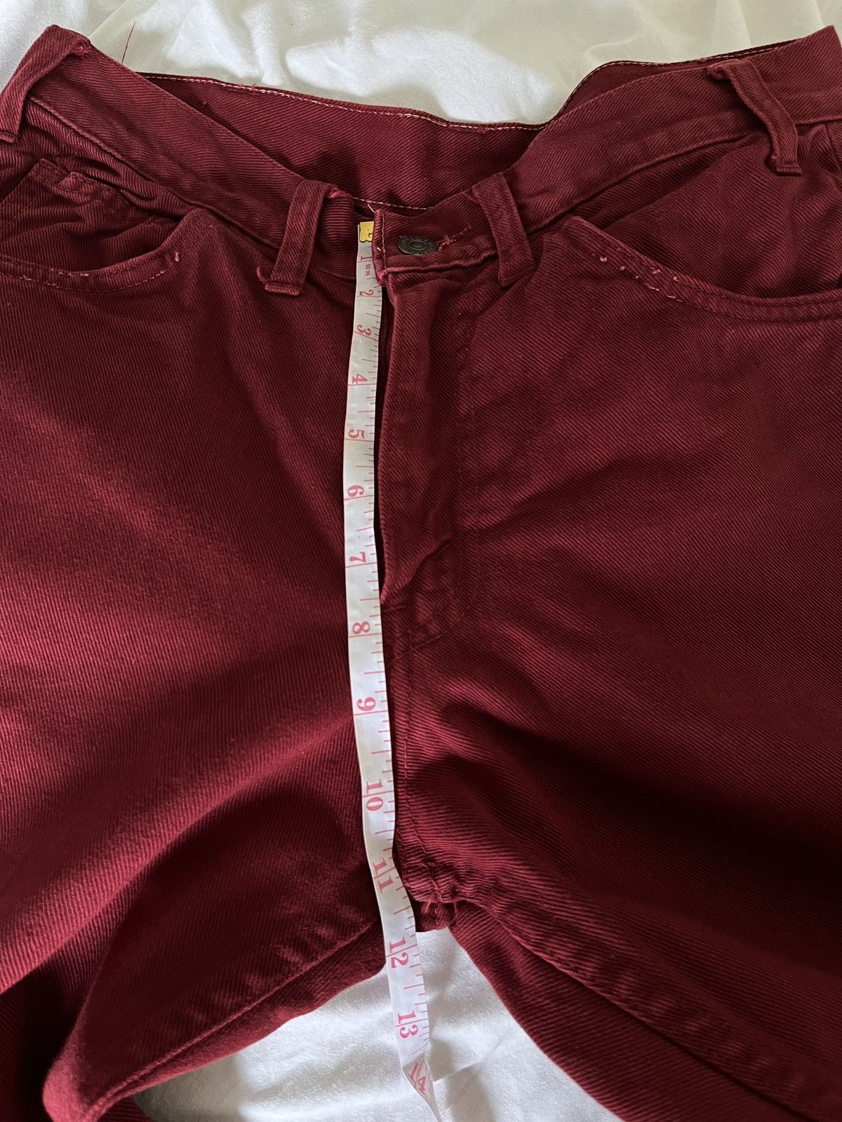 Levi's 70s - 60s Vintage Levis Big E Sta Prest Scovill Zipper Size US 30 / EU 46 - 8 Thumbnail