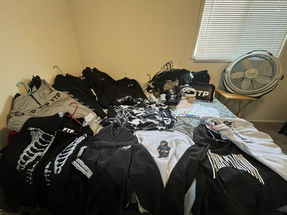 Fuck The Population FTP The Proper Way To Go Tee (grey) Size US M / EU 48-50 / 2 - 6 Thumbnail