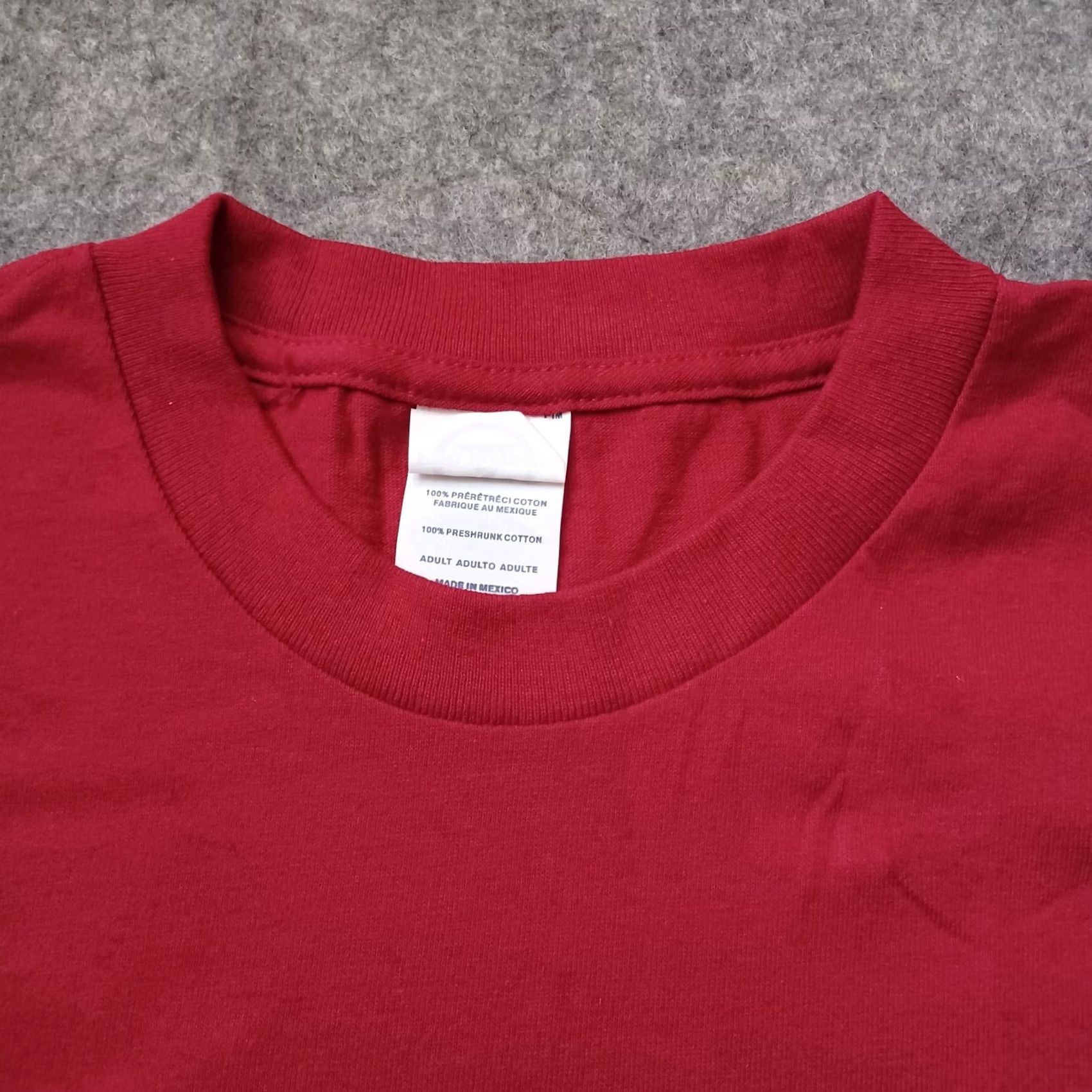 Delta Virginia City Silver Run Shirt Mens XL Red Burgundy Skull Logo Short Sleeve 2012 Delta Cotton Crew Neck T-Shirt Men's Classics Vegabonds? Size US XL / EU 56 / 4 - 6 Thumbnail