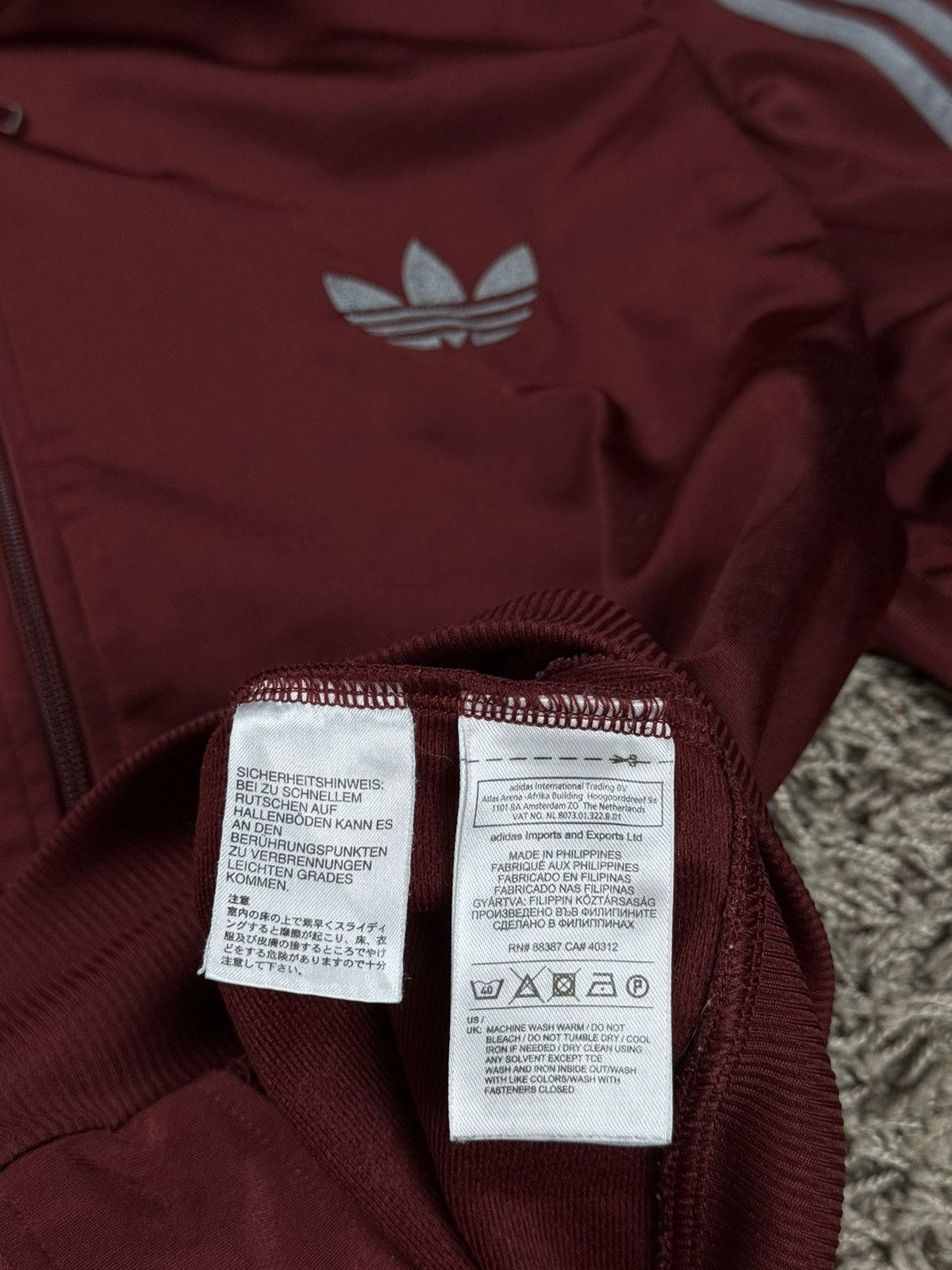 Adidas Vintage zip sweatshirt Adidas 00s original sportswear item Size US L / EU 52-54 / 3 - 3 Thumbnail