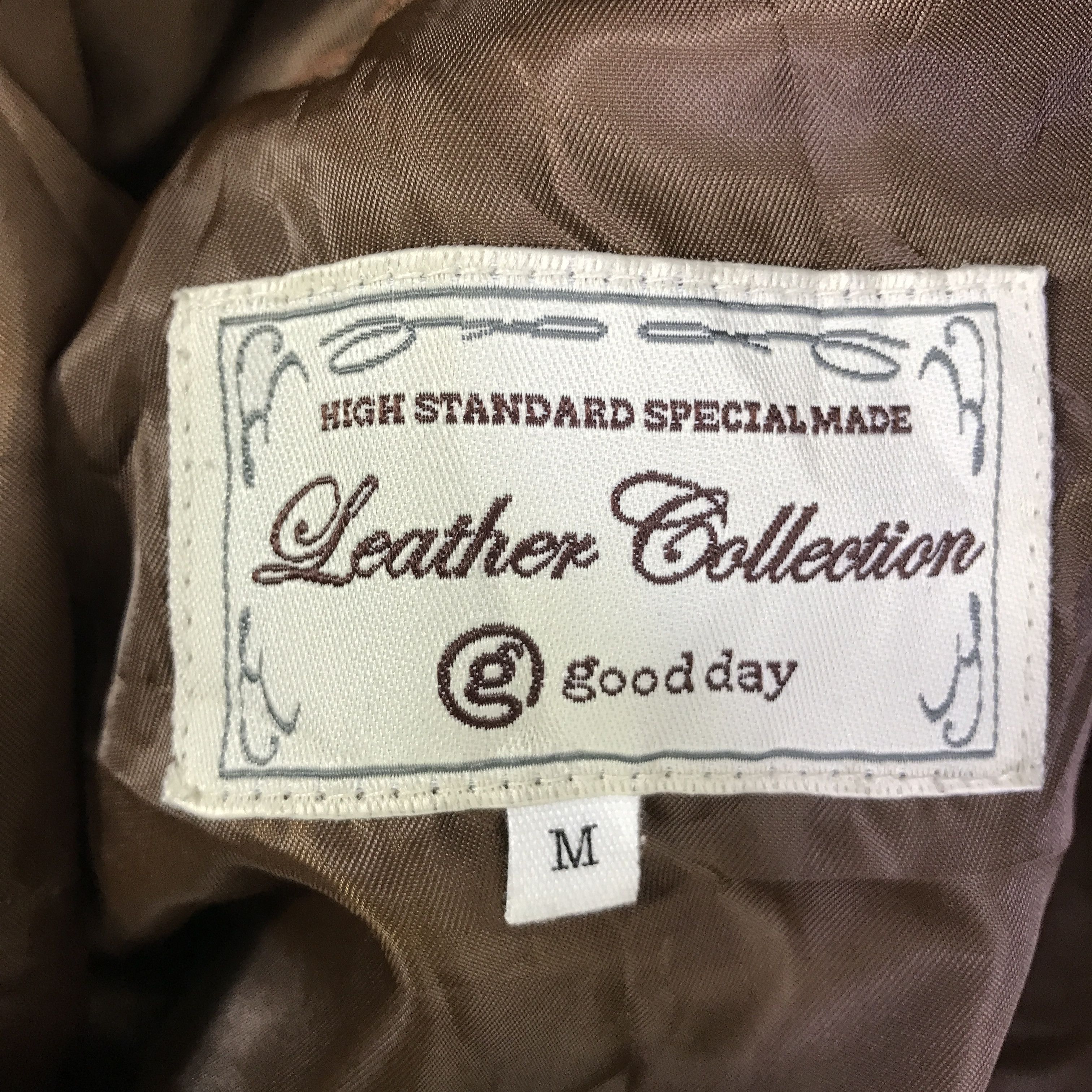 Japanese Brand GOOD DAY LEATHER COLLECTION JACKET K92B5 Size US M / EU 48-50 / 2 - 10 Thumbnail