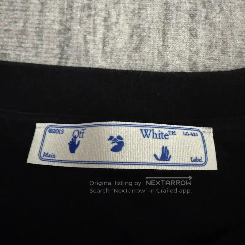 Off-White Off-White Black Cotton Printed Embroidery T-Shirt . Size US XL / EU 56 / 4 - 3 Thumbnail