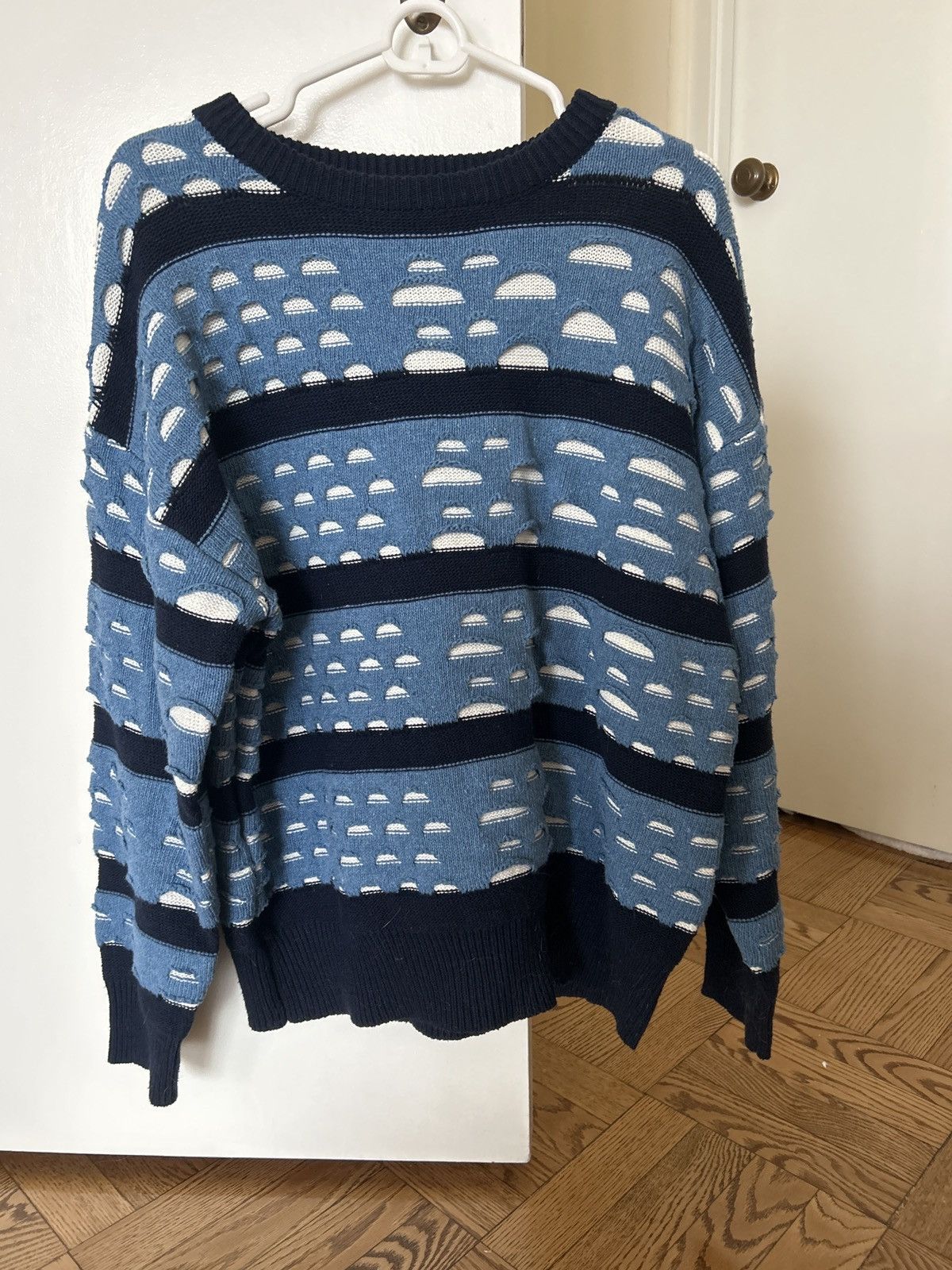 Japanese Brand x Handmade Distressed Sweater
