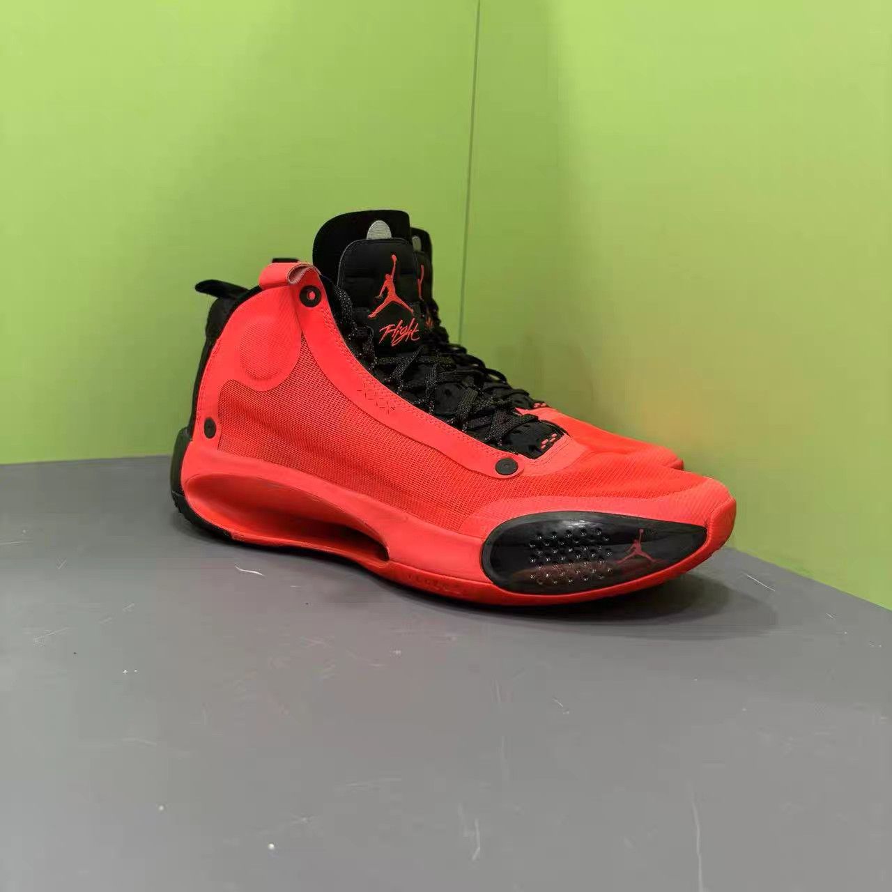 Jordan Brand Air Jordan 34 Mid Top Basketball Shoes K15 Size US 12 / EU 45 - 3 Thumbnail