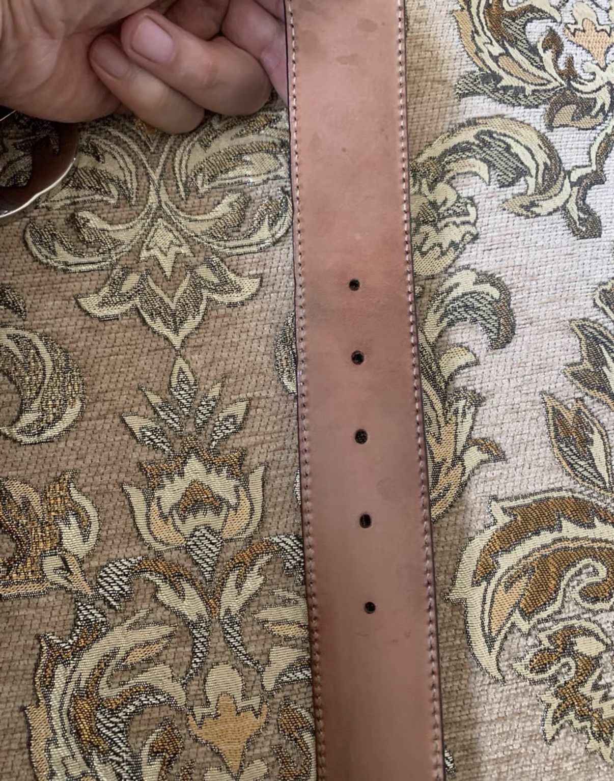 Gucci Gucci Genuine Leather Belt K16 Size ONE SIZE - 6 Thumbnail