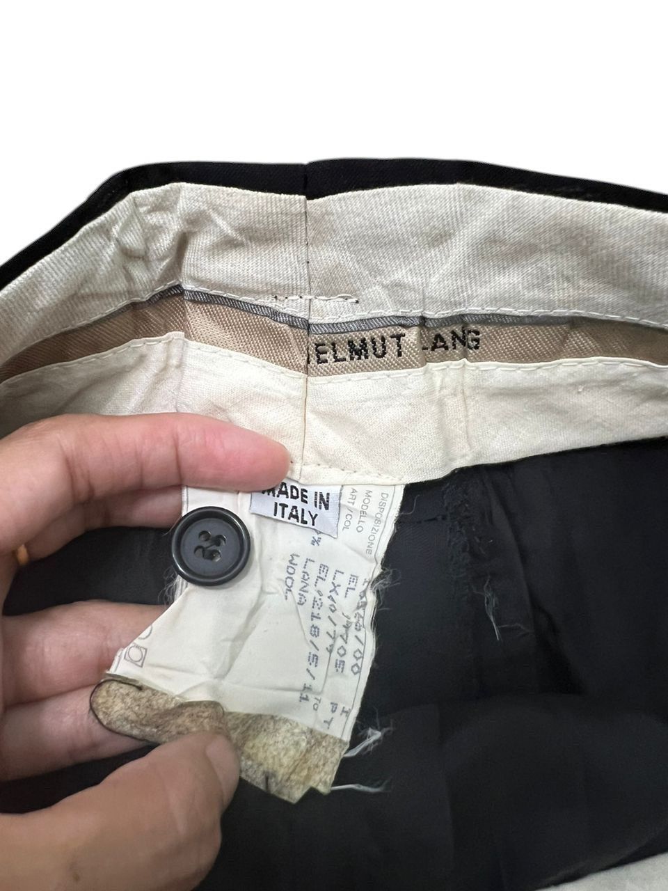 Designer × Helmut Lang Vintage Helmut Lang Slack Pants Size 26" / US 2 / IT 38 - 13 Thumbnail