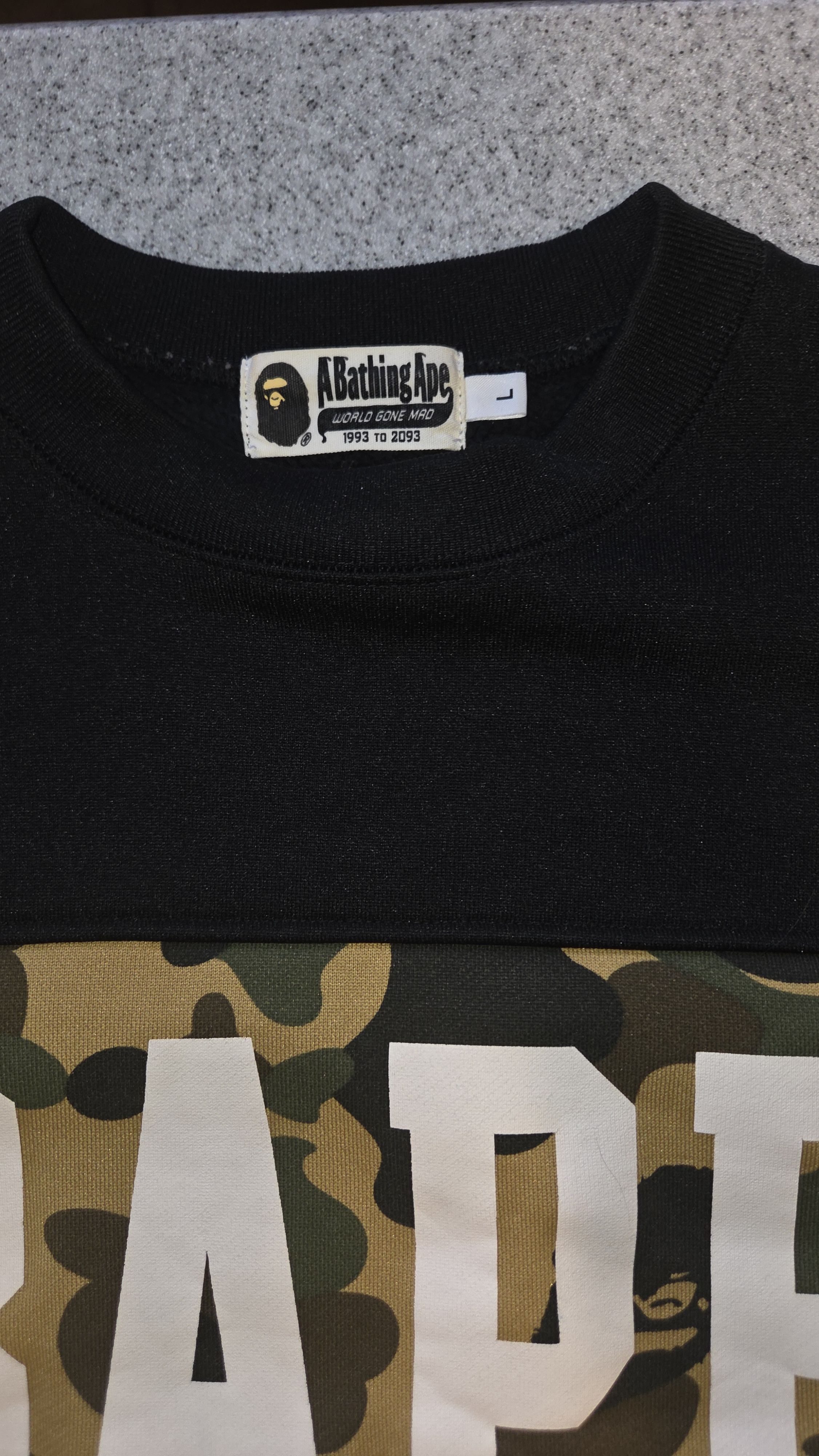 Bape Bape AUTHENTIC Sweatshirt Camo Crewneck Size US L / EU 52-54 / 3 - 2 Thumbnail