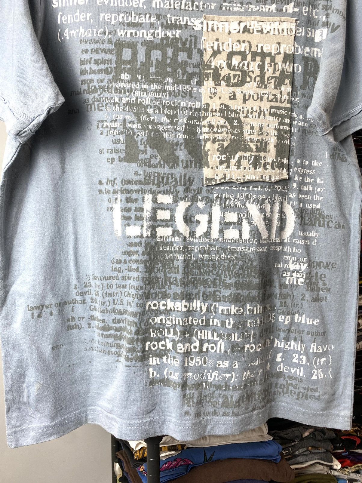 Diesel Y2K Vintage Print All Over T Shirt Band Gothic Punk Size US XL / EU 56 / 4 - 3 Thumbnail
