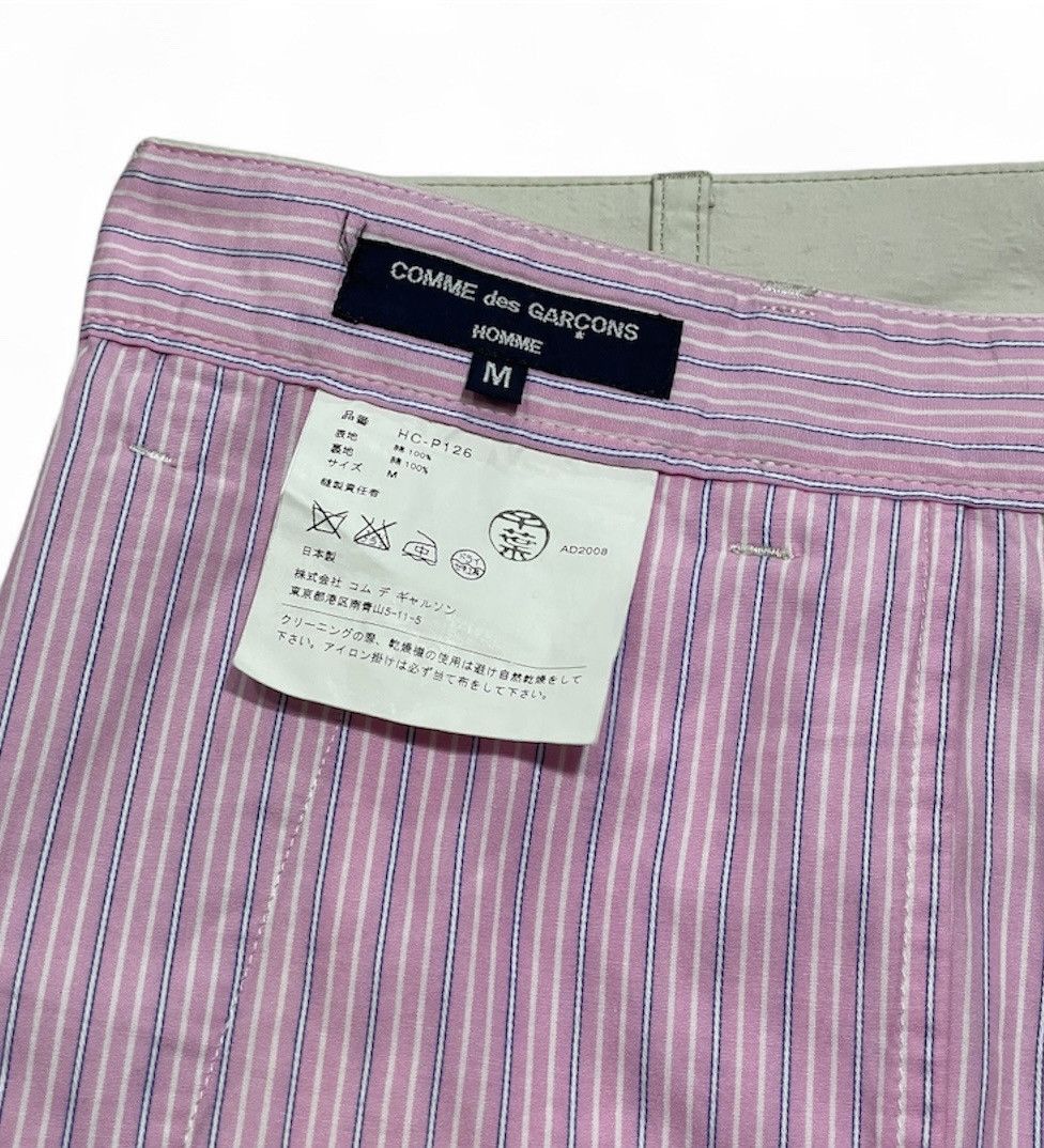 Comme des Garcons Homme AW08 CdGH Stripes Lining Pants Size US 32 / EU 48 - 7 Thumbnail