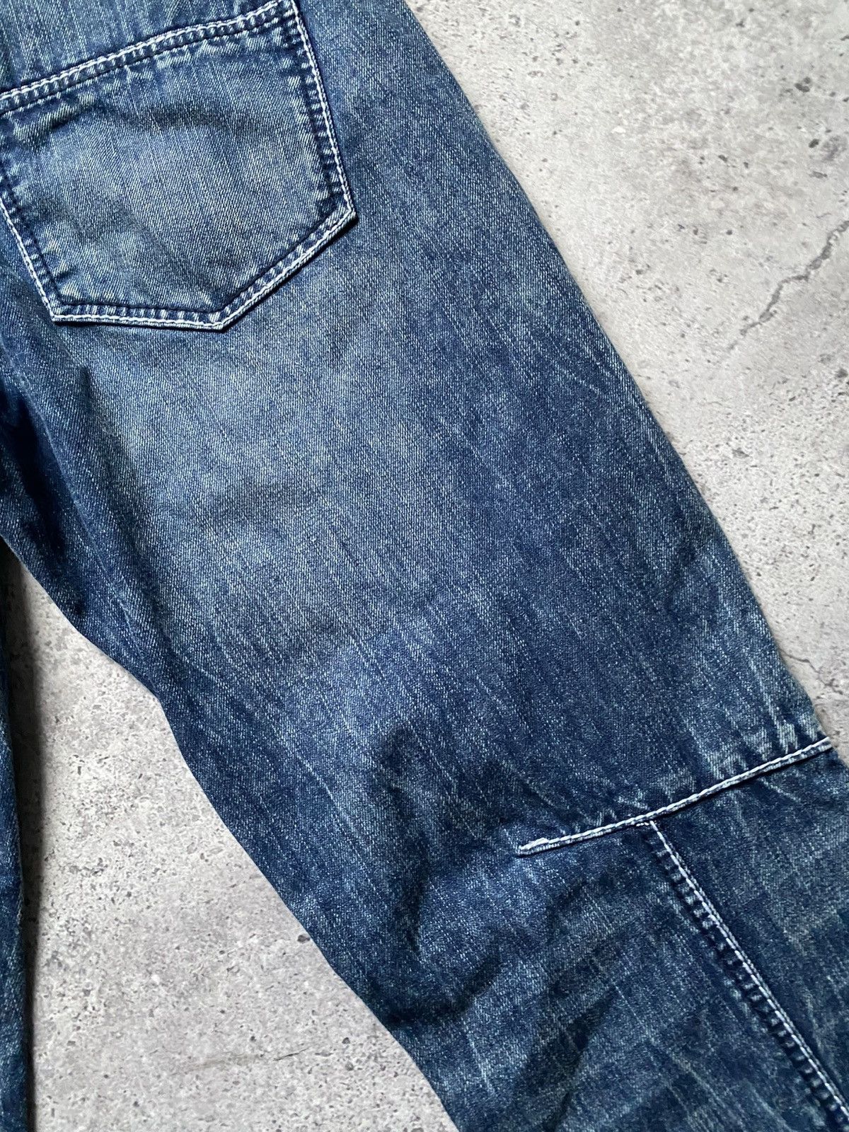 Japanese Brand Vintage Rainbow Denim Jeans Pants True Religion Style Y2K Size US 38 / EU 54 - 22 Thumbnail