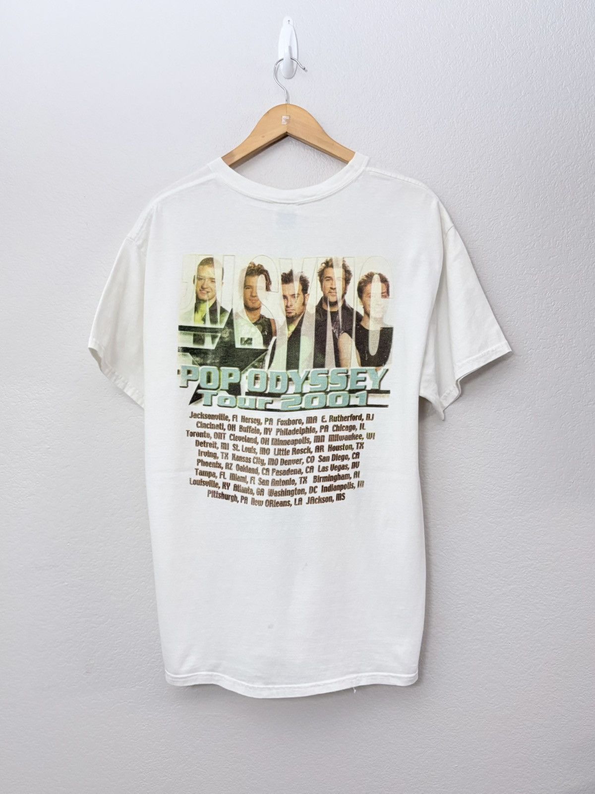 Band Tees Vintage NSYNC Tour Tee Rap Tee Style OG Parking Lot Boot Size US L / EU 52-54 / 3 - 2 Thumbnail