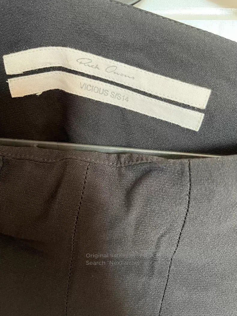 Rick Owens Rick Owens Show style hanging crotch pants Size 39" - 2 Thumbnail