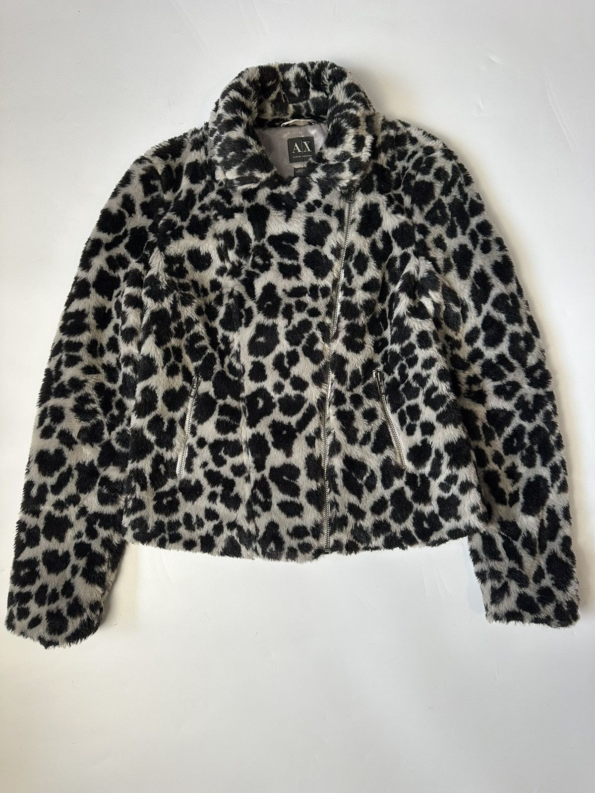 Armani Exchange Fur jacket Armani Exchange vintage Size M / US 6-8 / IT 42-44 - 5 Thumbnail
