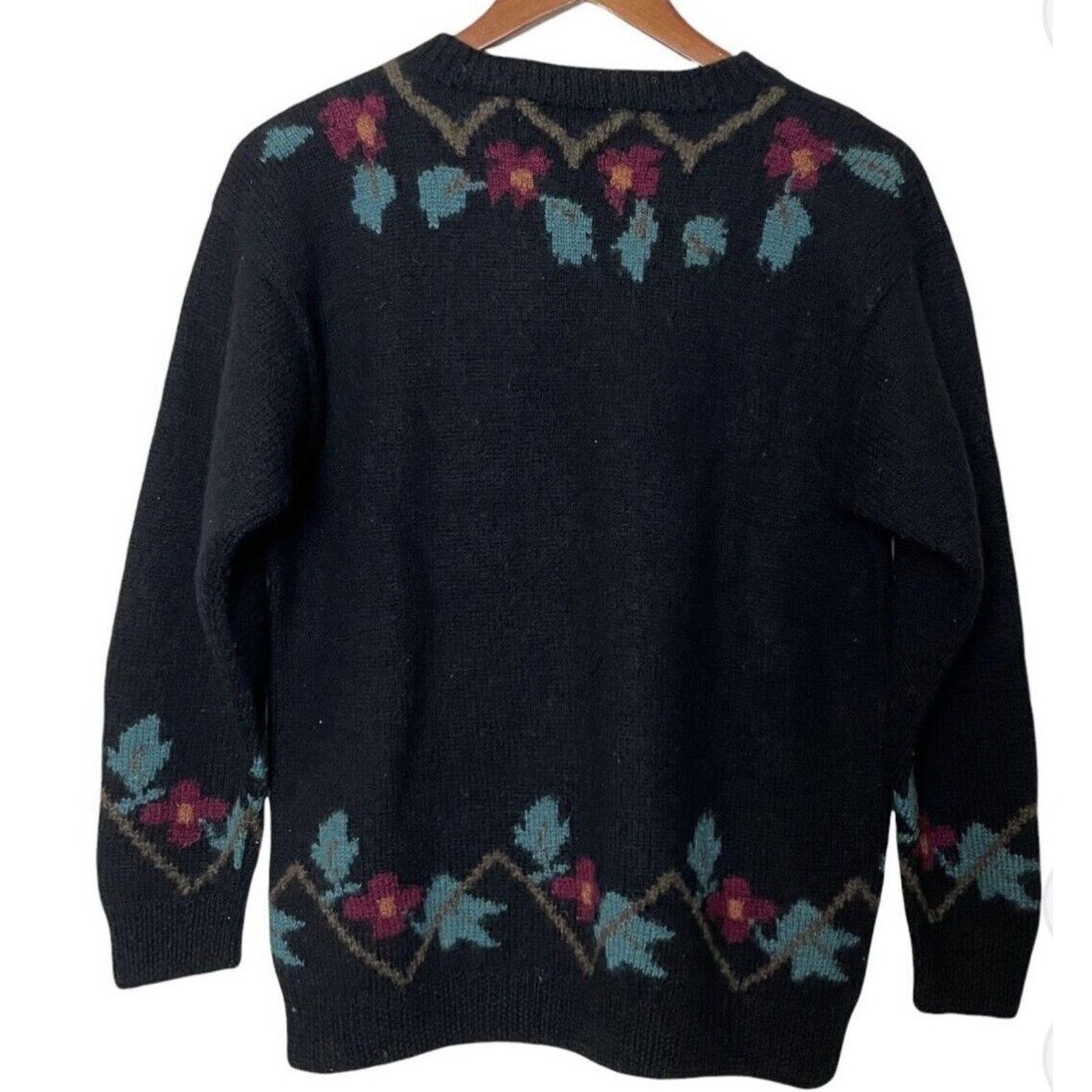 Vintage VTG charter Club Wool Hand Knit Quail Hunting Sweater Size US S / EU 44-46 / 1 - 4 Thumbnail