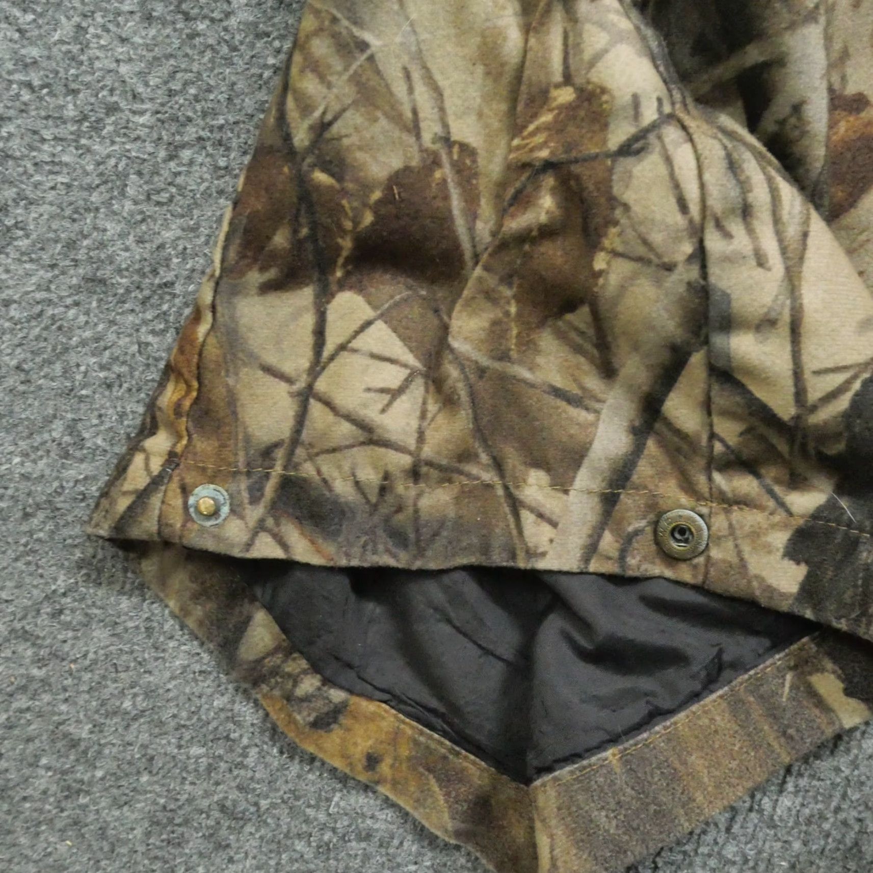 Vintage VINTAGE RedHead Woolrich Camouflage Pants Mens XL Green Brown Quilt Lined Hunting Hardwoods Cargo Outdoor Pockets Lined 32 In Inseam Mens Size US 38 / EU 54 - 4 Thumbnail