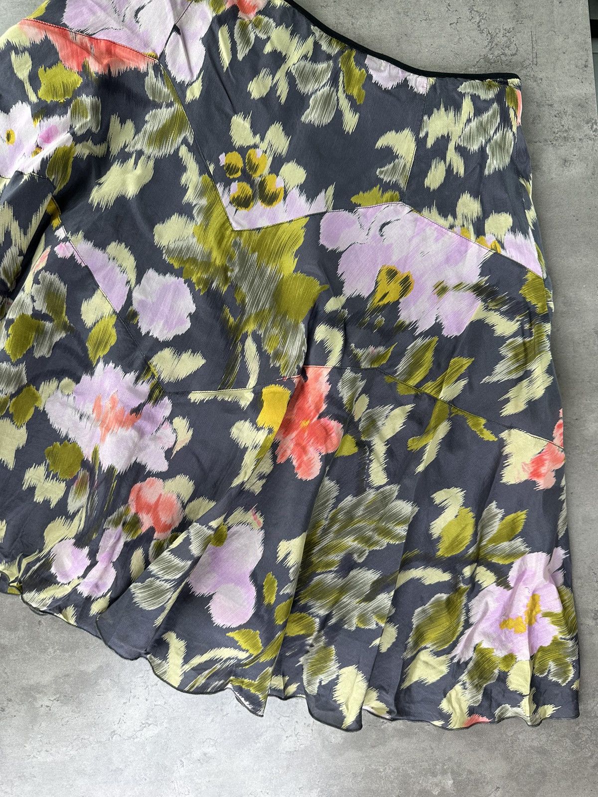 Paul Smith Paul Smith Silk Flared Skirt Size 30" / US 8 / IT 44 - 9 Thumbnail