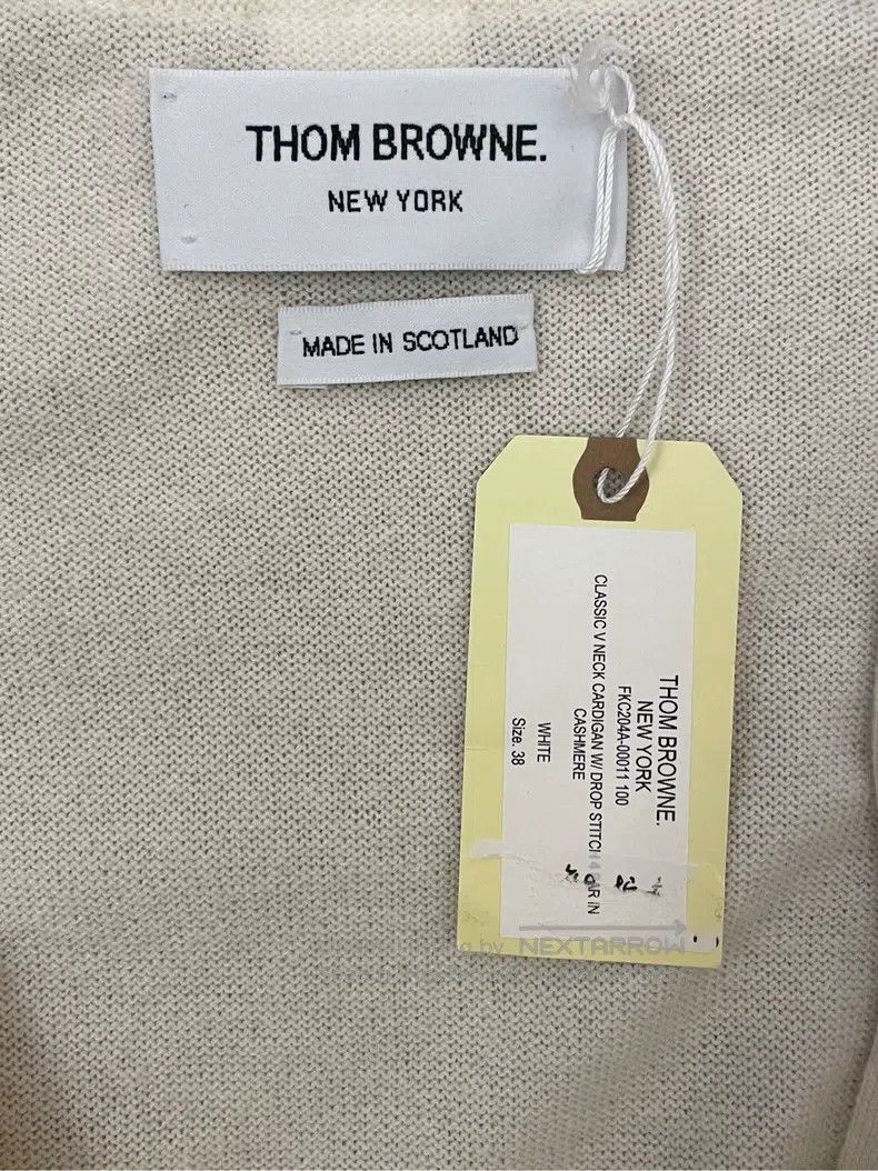 Thom Browne Thom Browne White sweater Size XS / US 0-2 / IT 36-38 - 5 Thumbnail