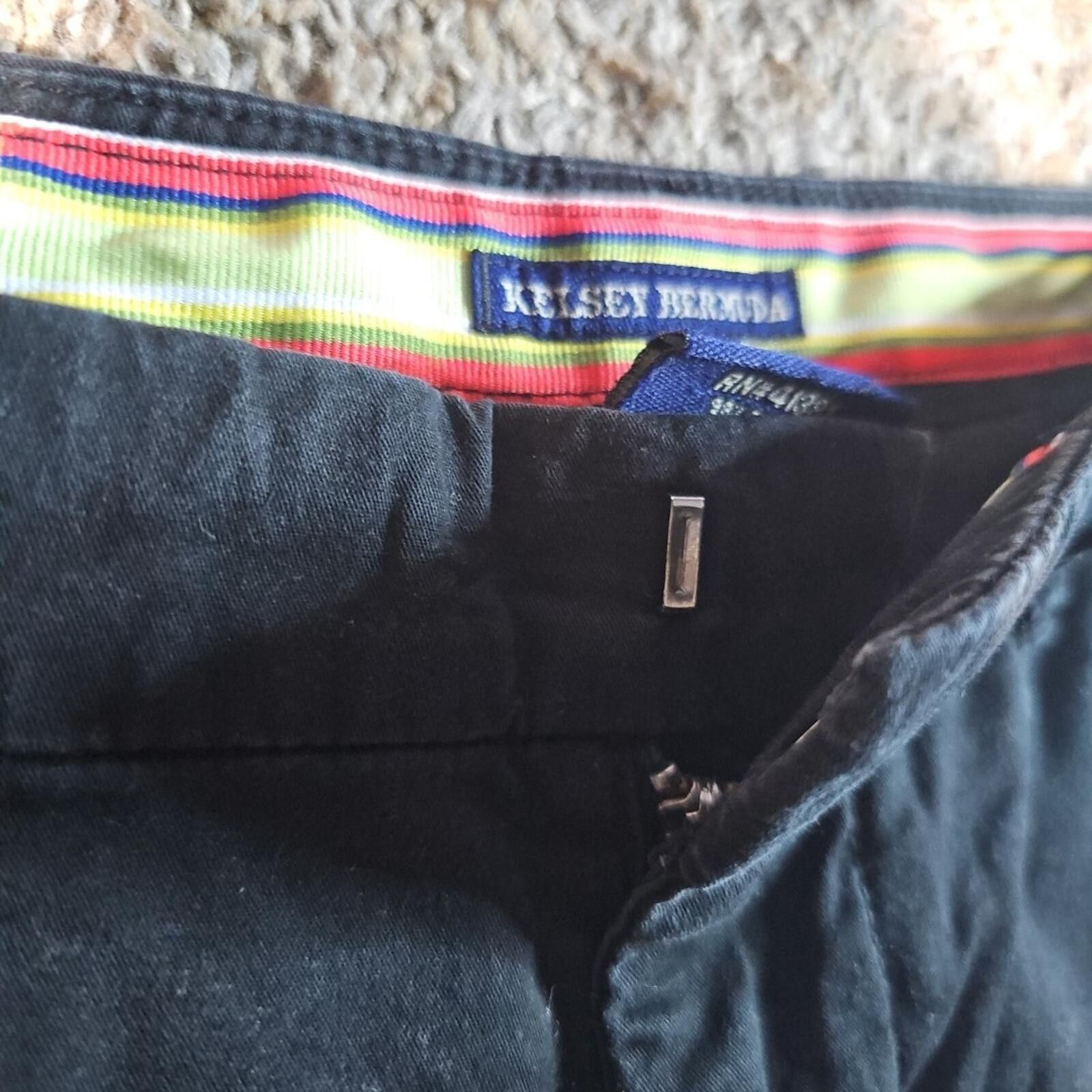 Polo Ralph Lauren Polo Jeans Co Shorts Womens 6 Black Kelsey Stretch Y2K Size 28" / US 6 / IT 42 - 2 Thumbnail