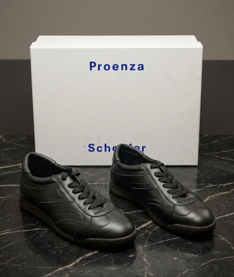 Proenza Schouler Pin Leather Sneakers Size 37/US 7 Size US 7 / IT 37 - 1 Thumbnail