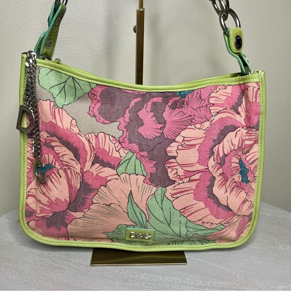 Dolce & Gabbana D&G by Dolce & Gabbana Floral Handbag Mini Pouch Size ONE SIZE - 3 Thumbnail