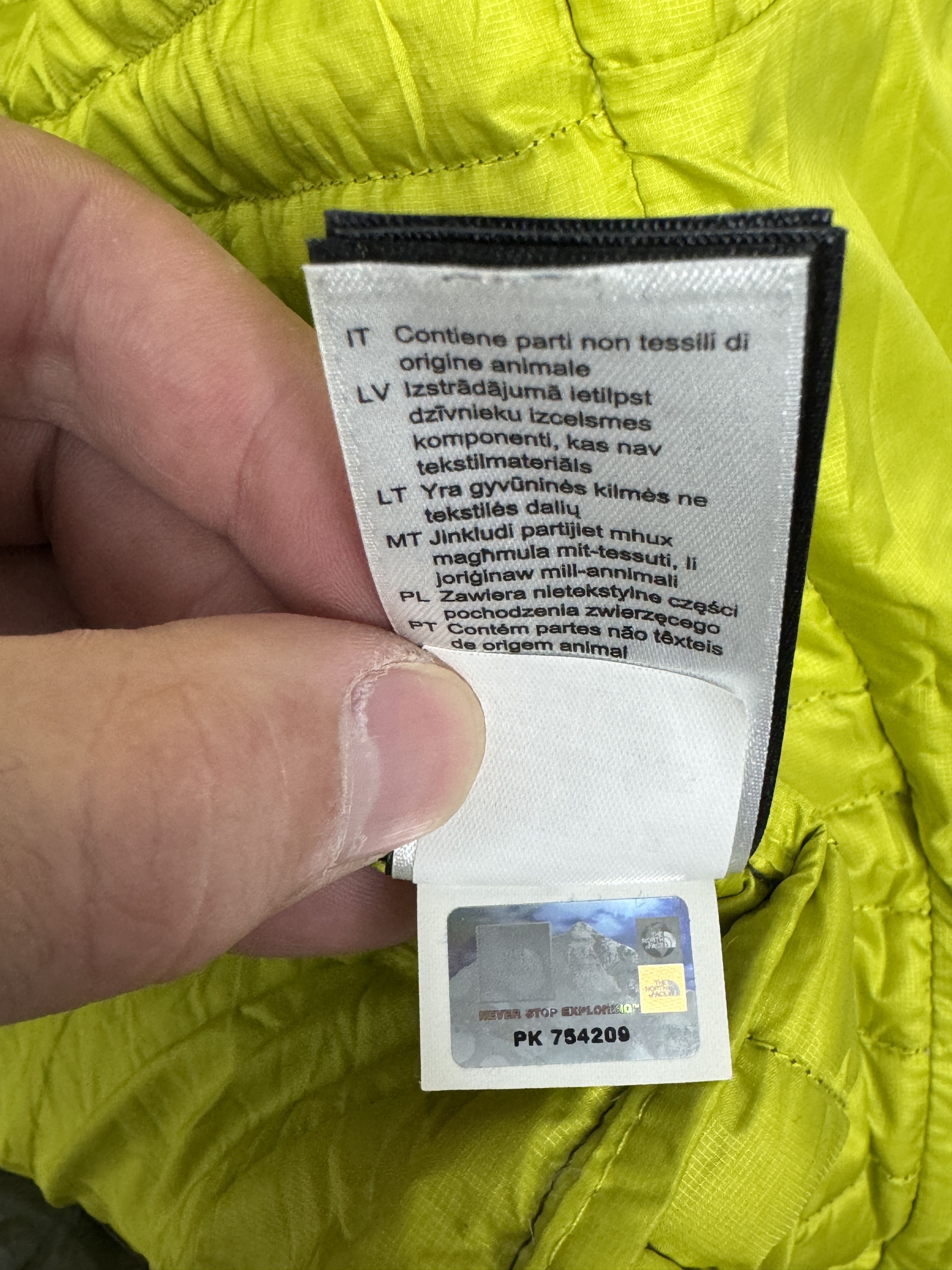 The North Face The North Face TNF 700 Down Fill Men's Quilted Jacket Size US M / EU 48-50 / 2 - 12 Thumbnail
