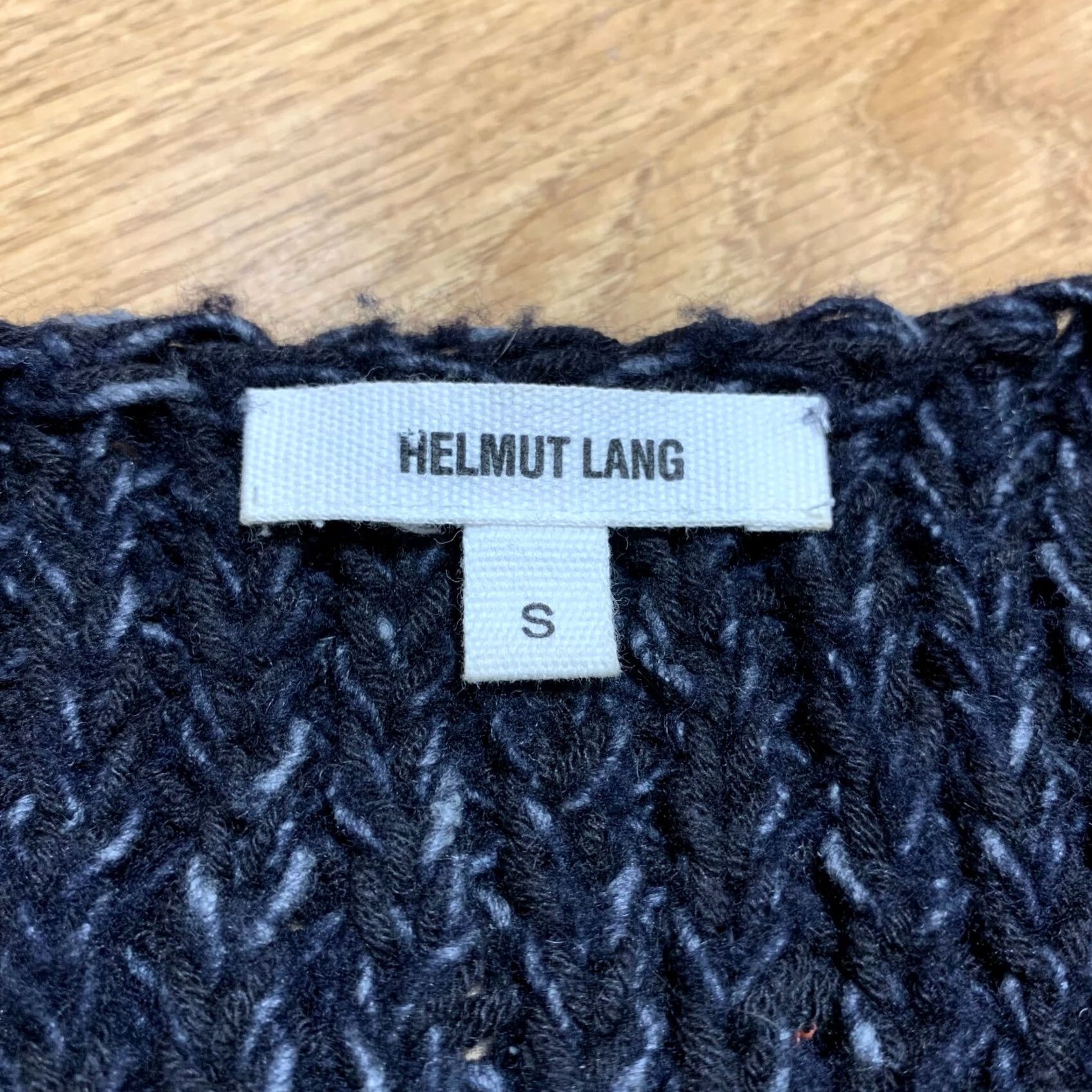 Helmut Lang HELMUT LANG Wool Silk Sweater Women Size S Gray Blue Crew Neck Long Sleeve Pullover Knit Jumper Vintage No Size S / US 4 / IT 40 - 4 Thumbnail