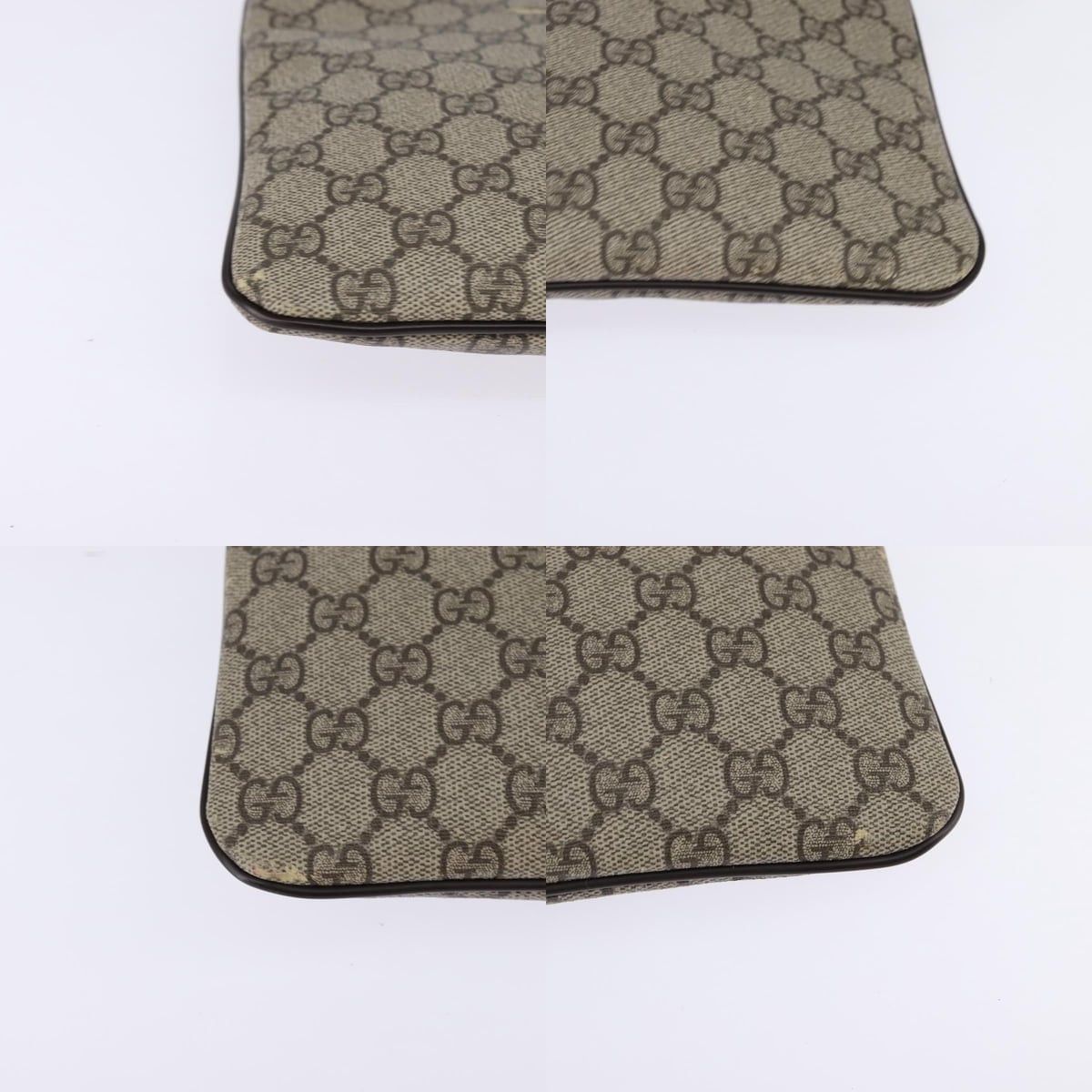 Gucci GUCCI GG Supreme Shoulder Bag Pvc Beige Gold Size ONE SIZE - 10 Thumbnail