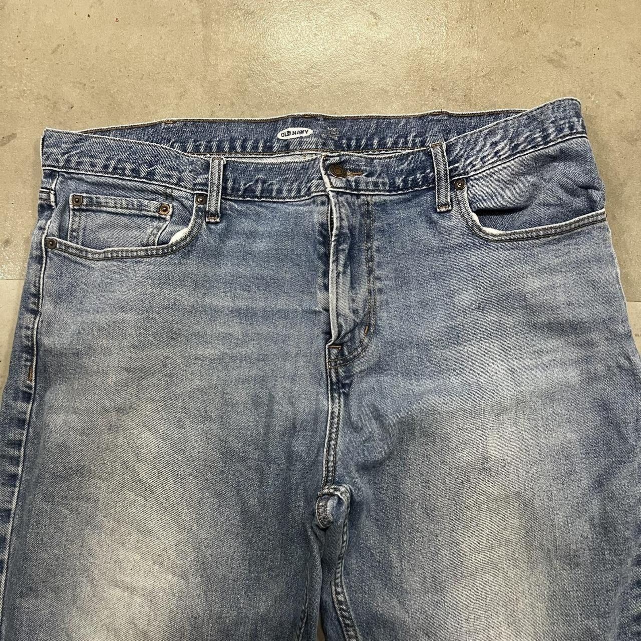 Japanese Brand × Vintage Vintage Y2K/2000s Straight Leg Medium wash denim jeans ! Size US 40 / EU 56 - 3 Thumbnail