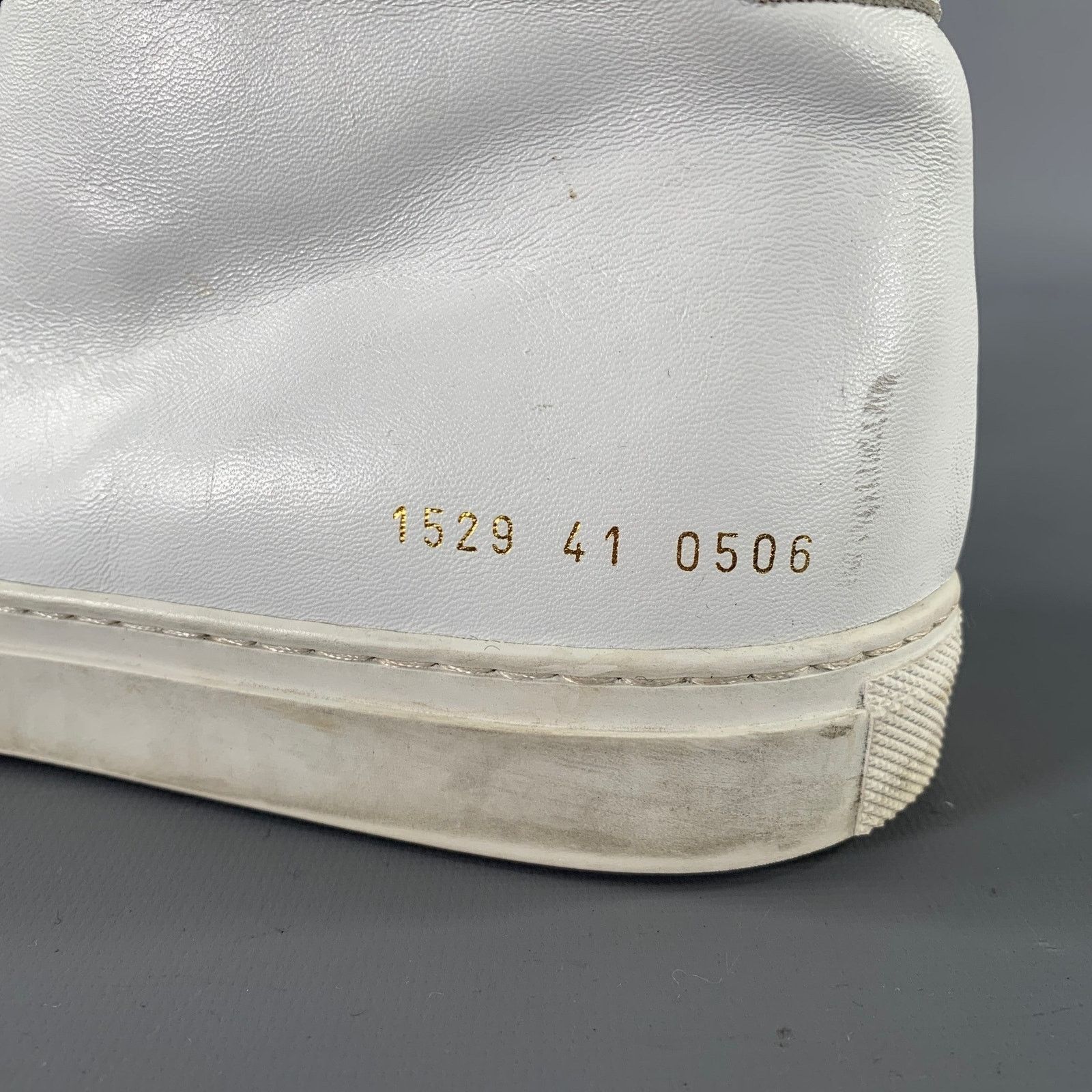 Common Projects COMMON PROJECTS Size 8 White Leather Lace Up Sneakers Size US 8 / EU 41 - 7 Thumbnail